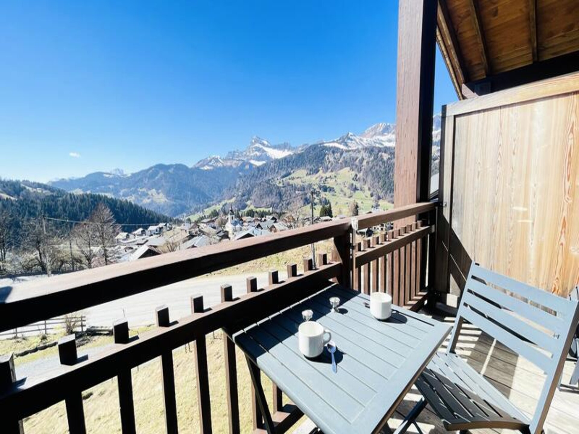 Duplex appartement op 100m van de piste met uitzicht op het Val d'Arly - foto 15