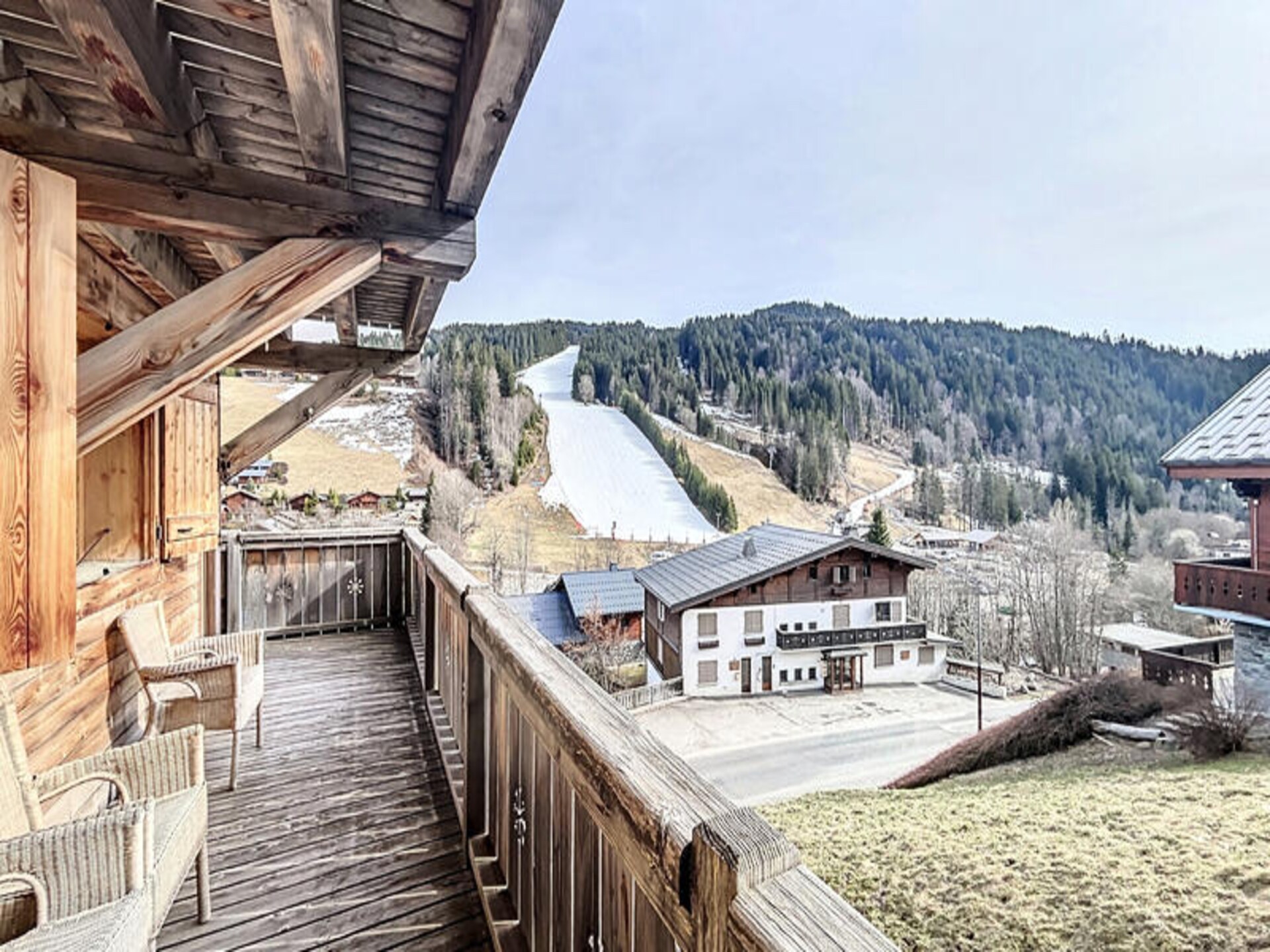 Modern appartement Les Gets, direct aan de piste voor 6 personen - foto 2