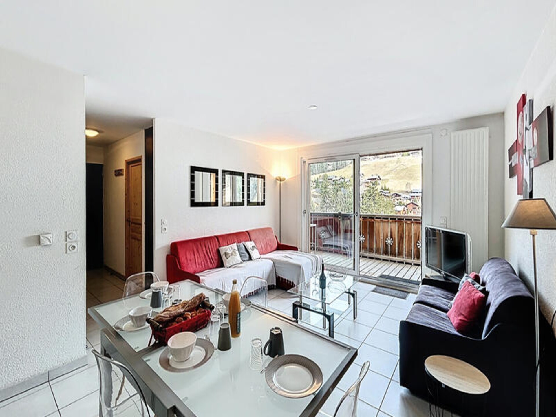 Modern appartement Les Gets, direct aan de piste voor 6 personen - foto 15