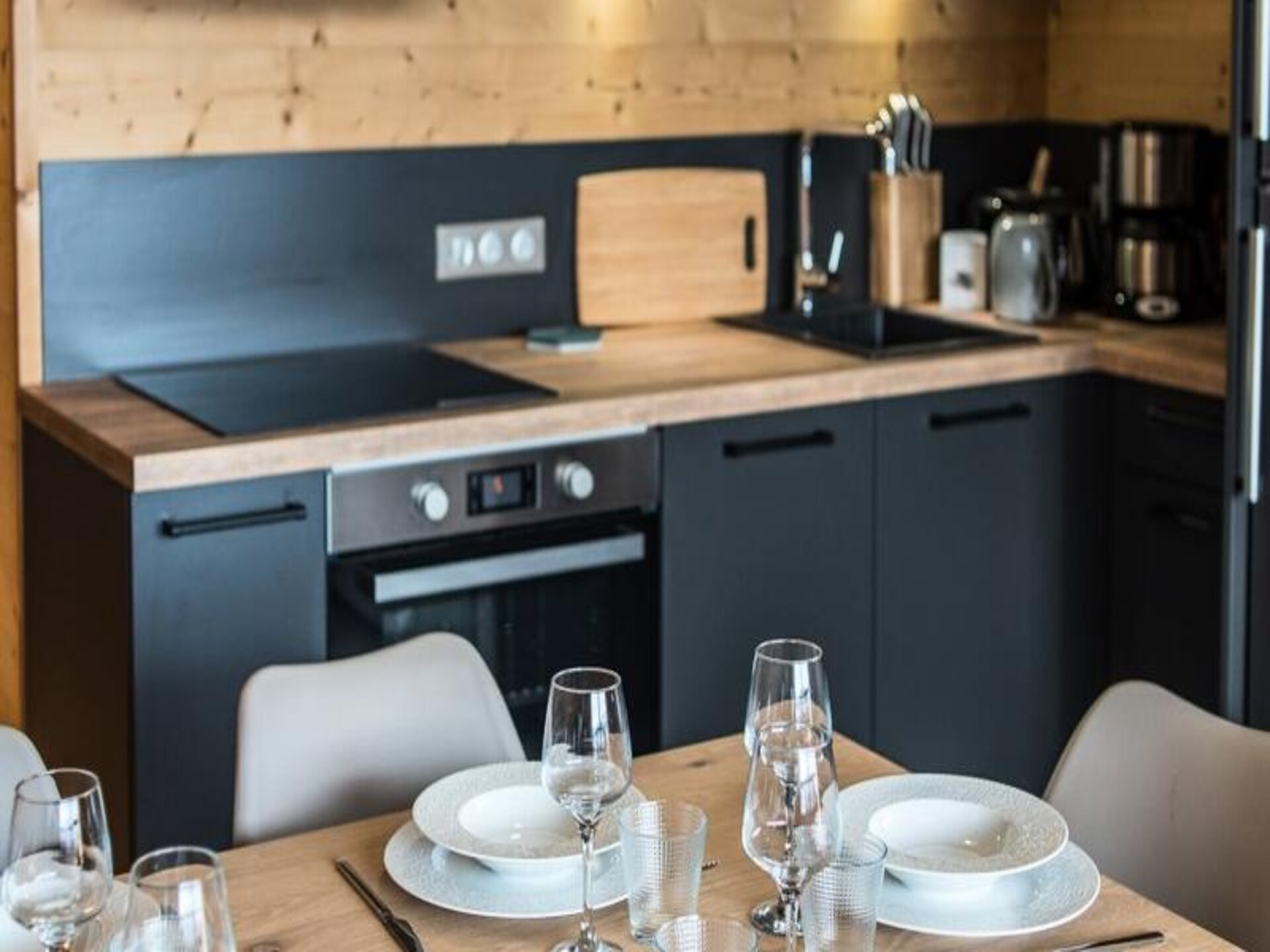Ski-in, ski-out appartement voor 8 personen met panoramisch uitzicht in La Toussuire - foto 4