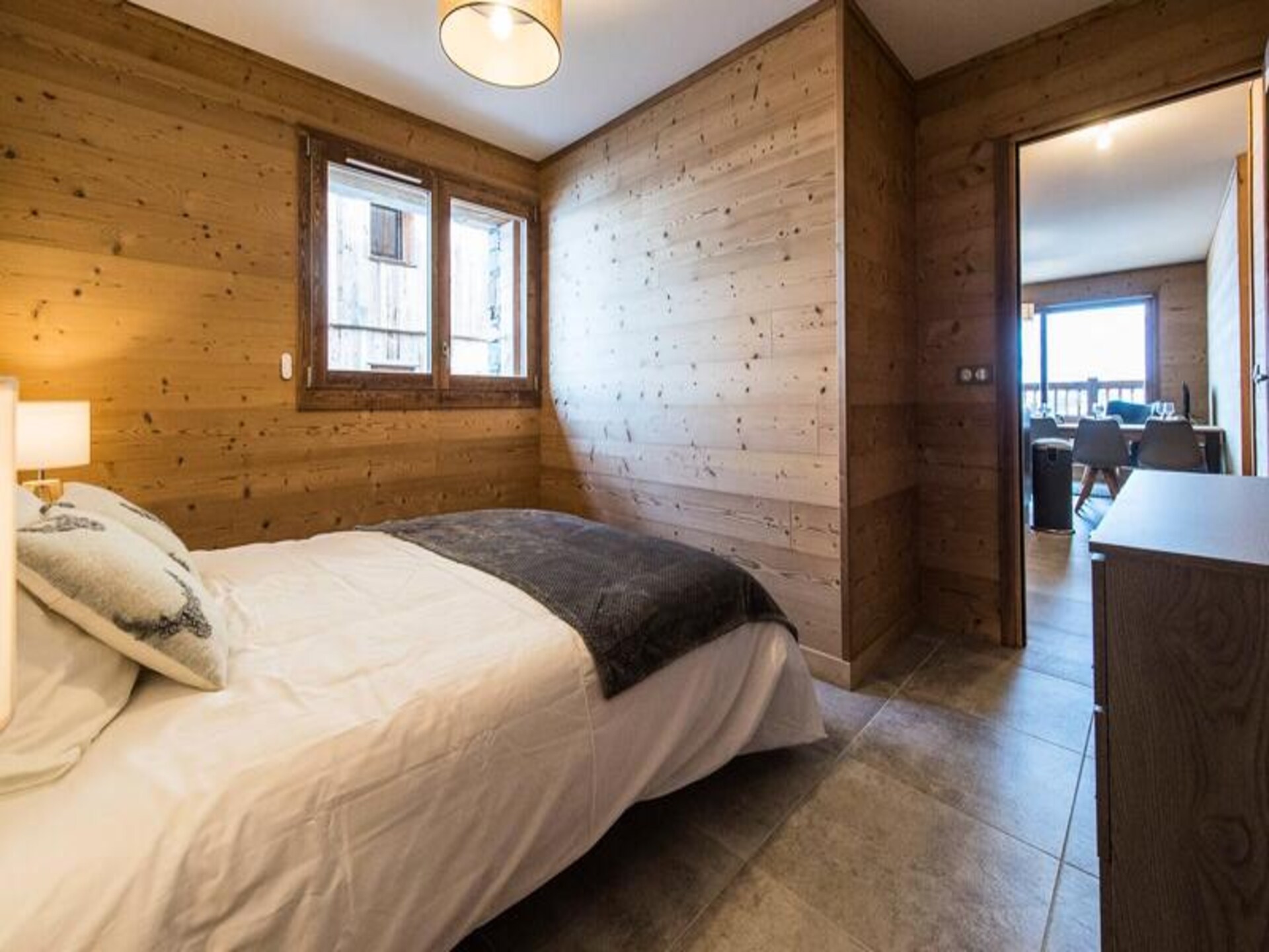 Ski-in, ski-out appartement voor 8 personen met panoramisch uitzicht in La Toussuire - foto 9
