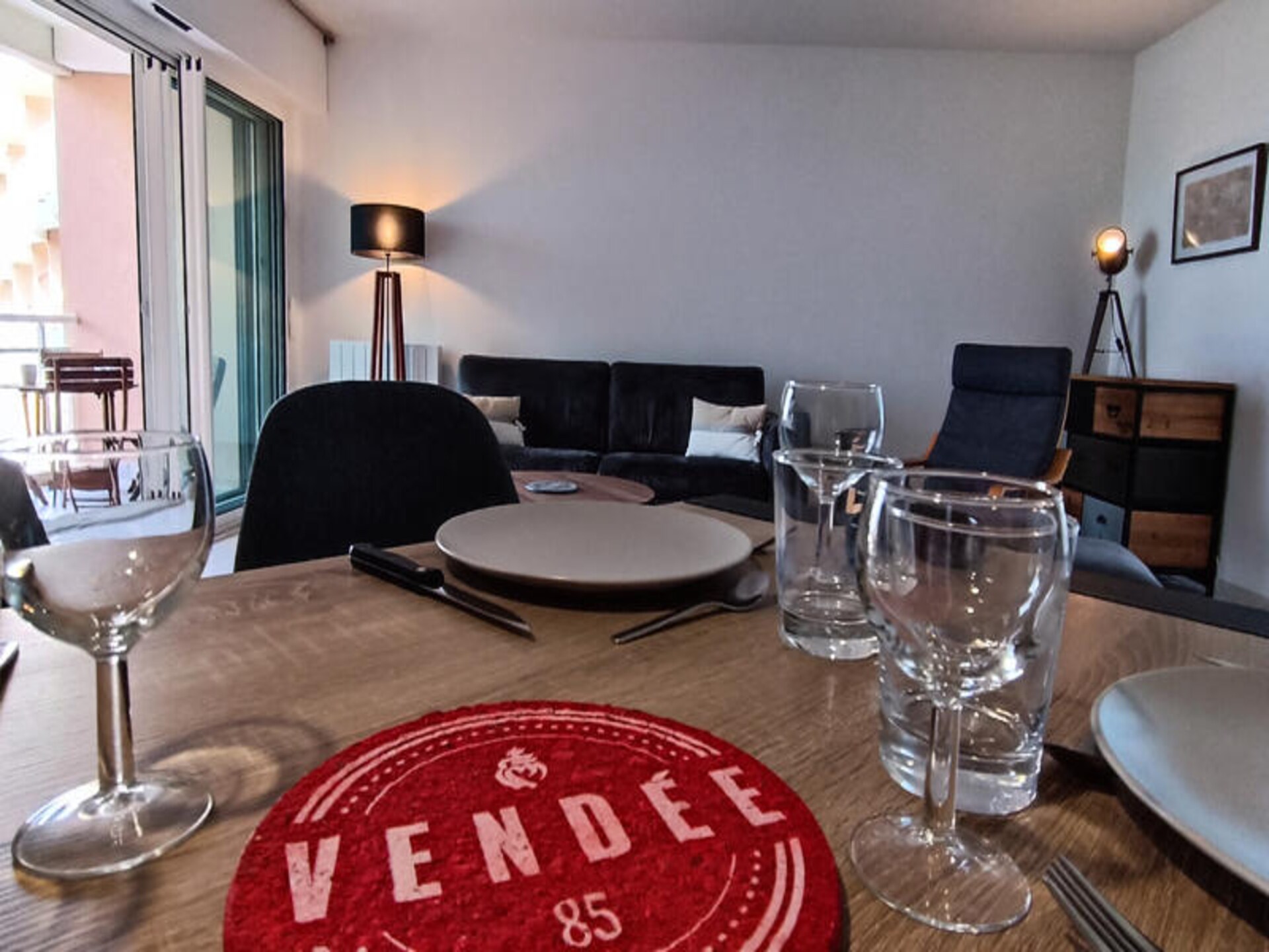 Licht appartement met oceaanzicht in Les Sables d'Olonne - foto 9