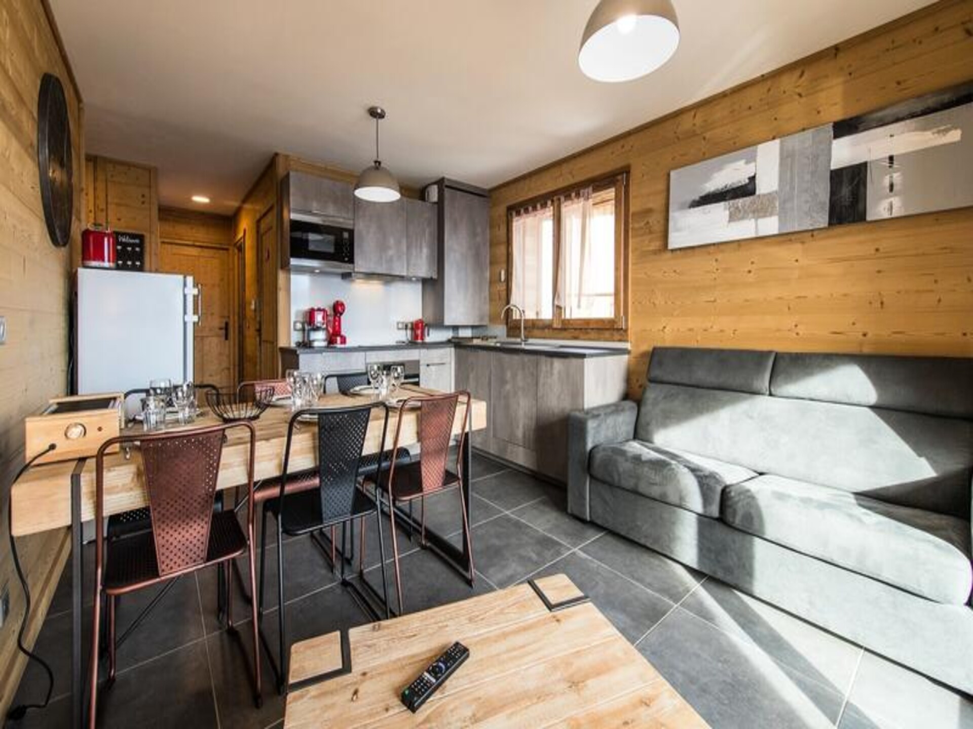 Ski-in ski-out appartement met panoramisch uitzicht op Aiguilles d'Arves - foto 4