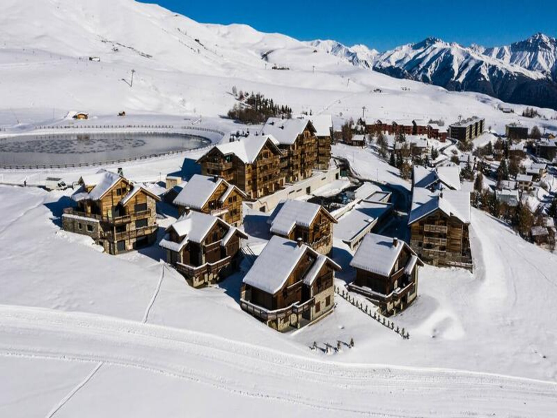 Ski-in ski-out appartement met panoramisch uitzicht op Aiguilles d'Arves - foto 17