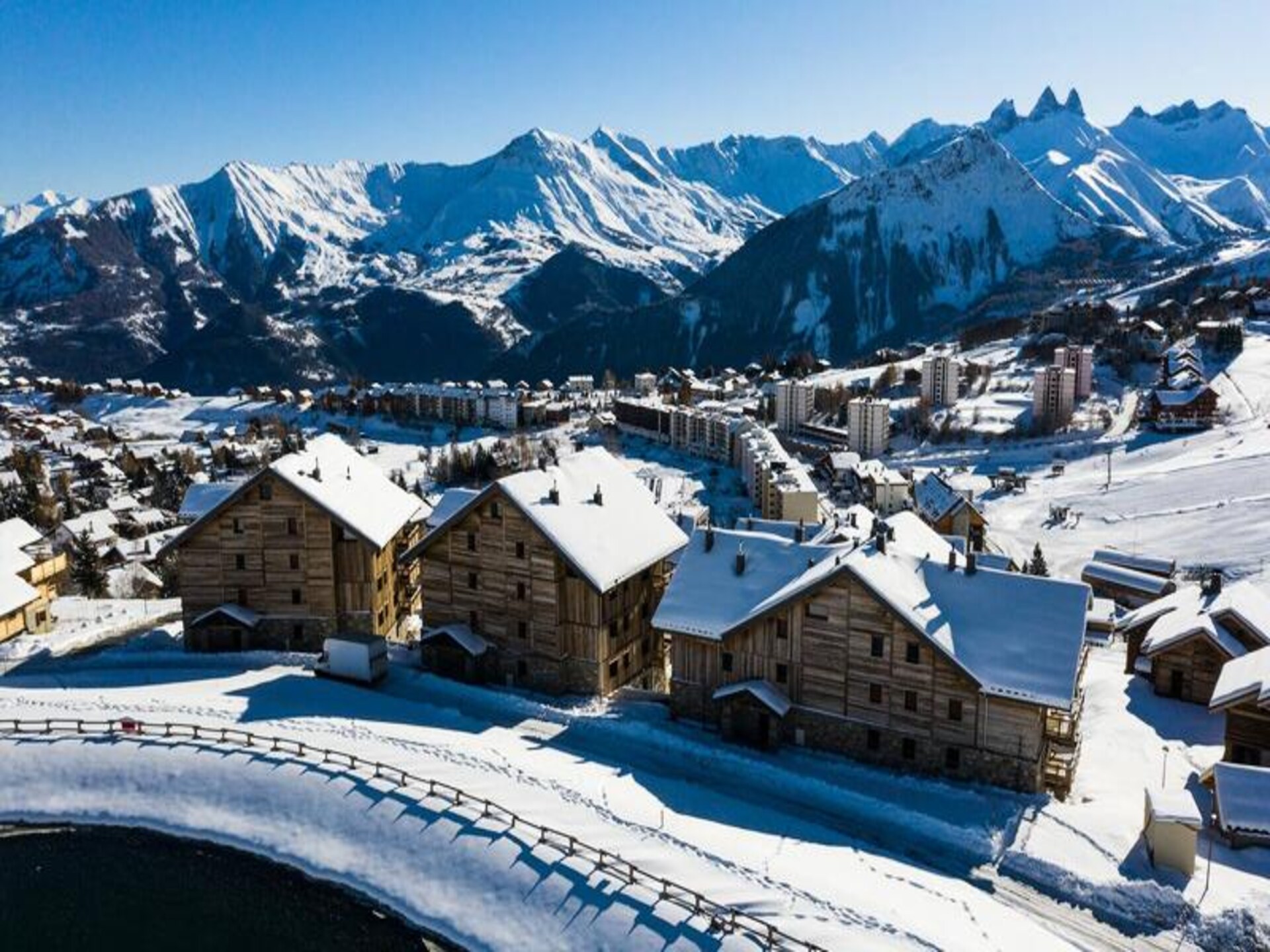 Ski-in ski-out appartement met panoramisch uitzicht op Aiguilles d'Arves - foto 19