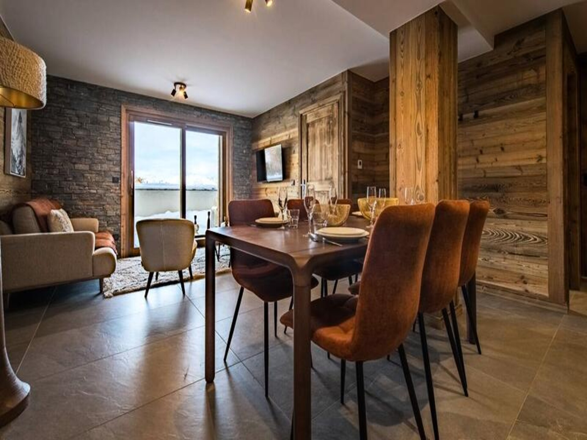 Modern appartement Les Airelles in La Toussuire, 51m², 6 personen, ski-in/ski-out - foto 1