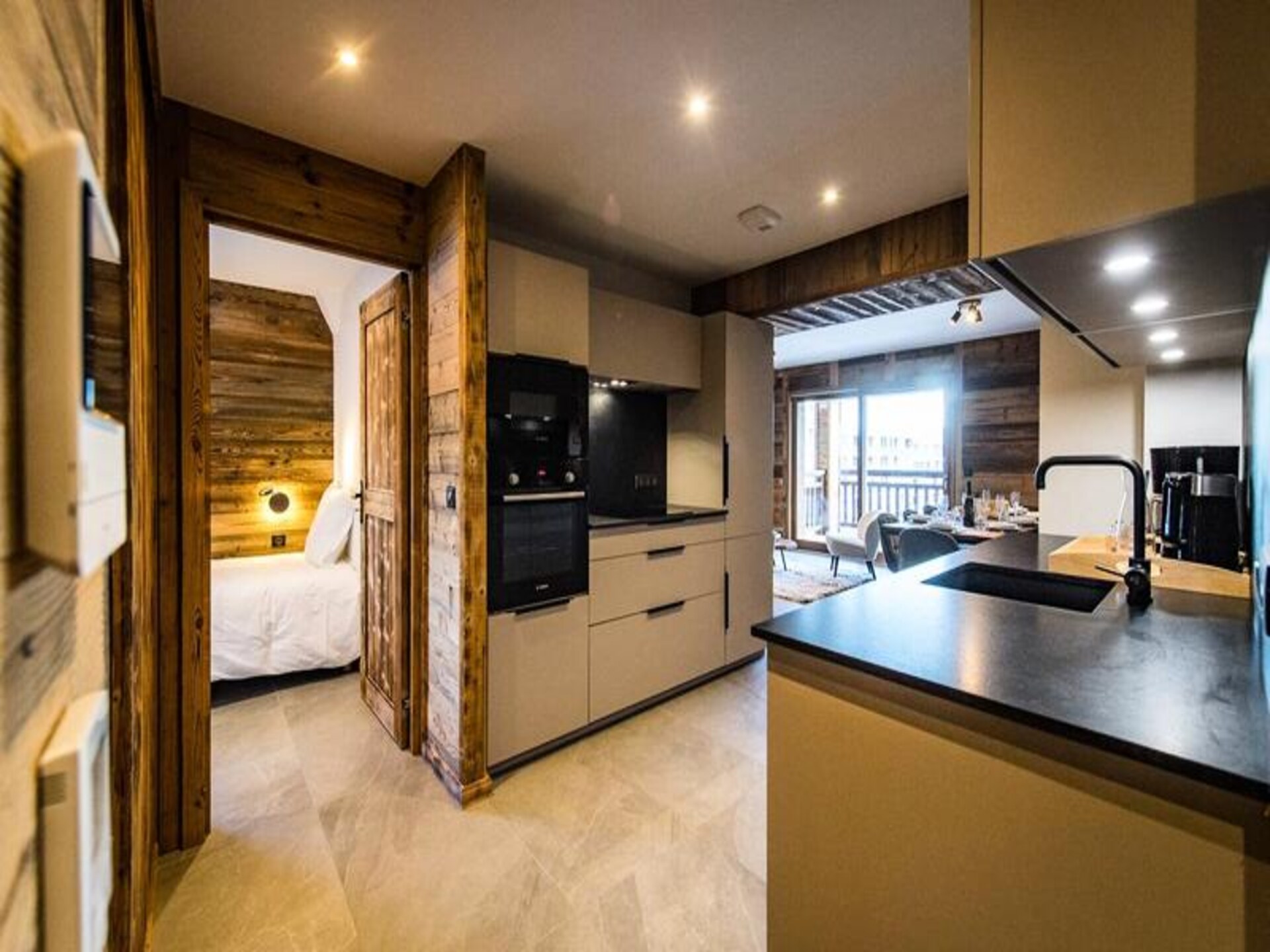 Ski-in/ski-out appartement met jacuzzi en uitzicht in La Toussuire - foto 6