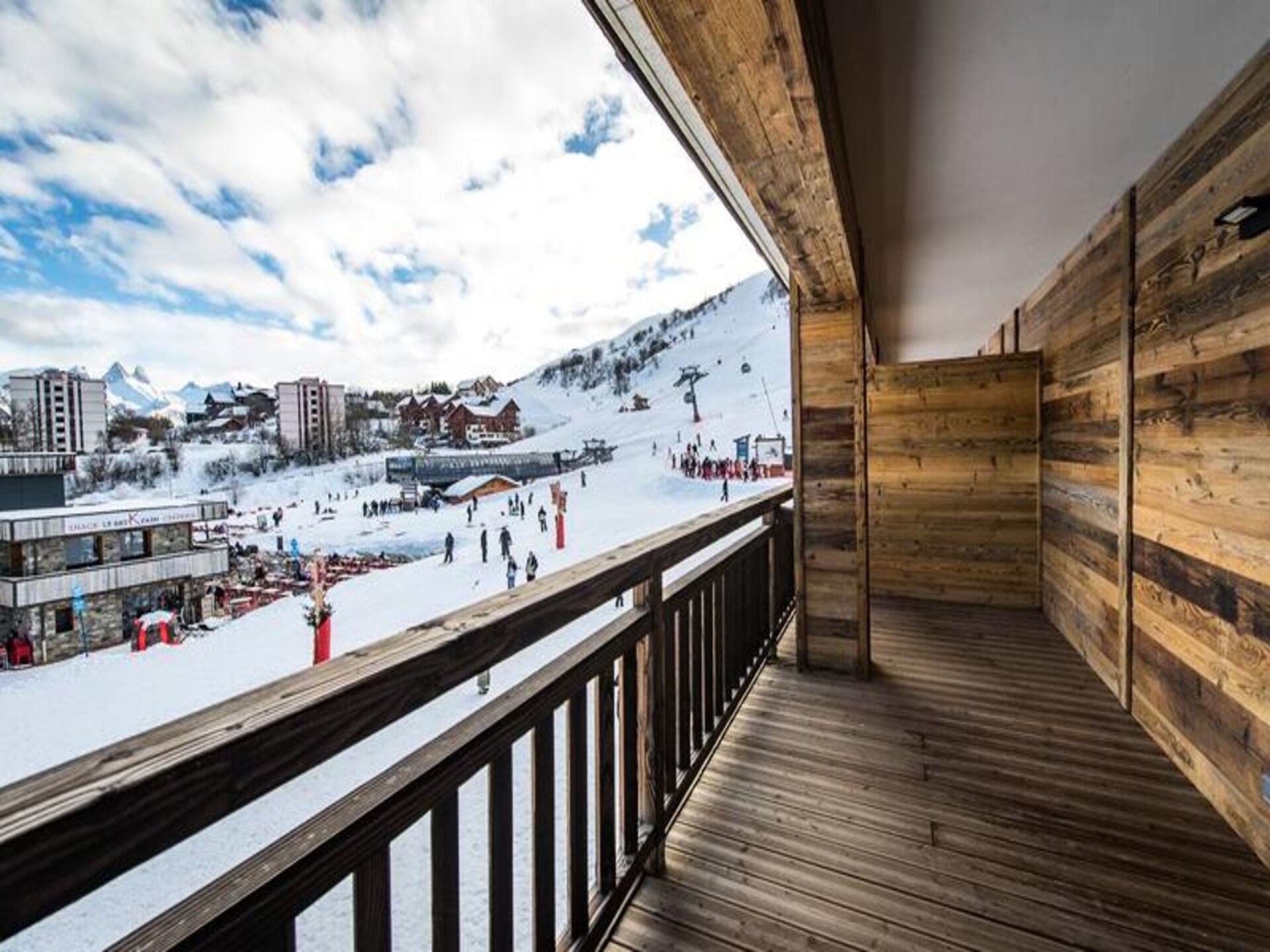 Ski-in/ski-out appartement met jacuzzi en uitzicht in La Toussuire - foto 8