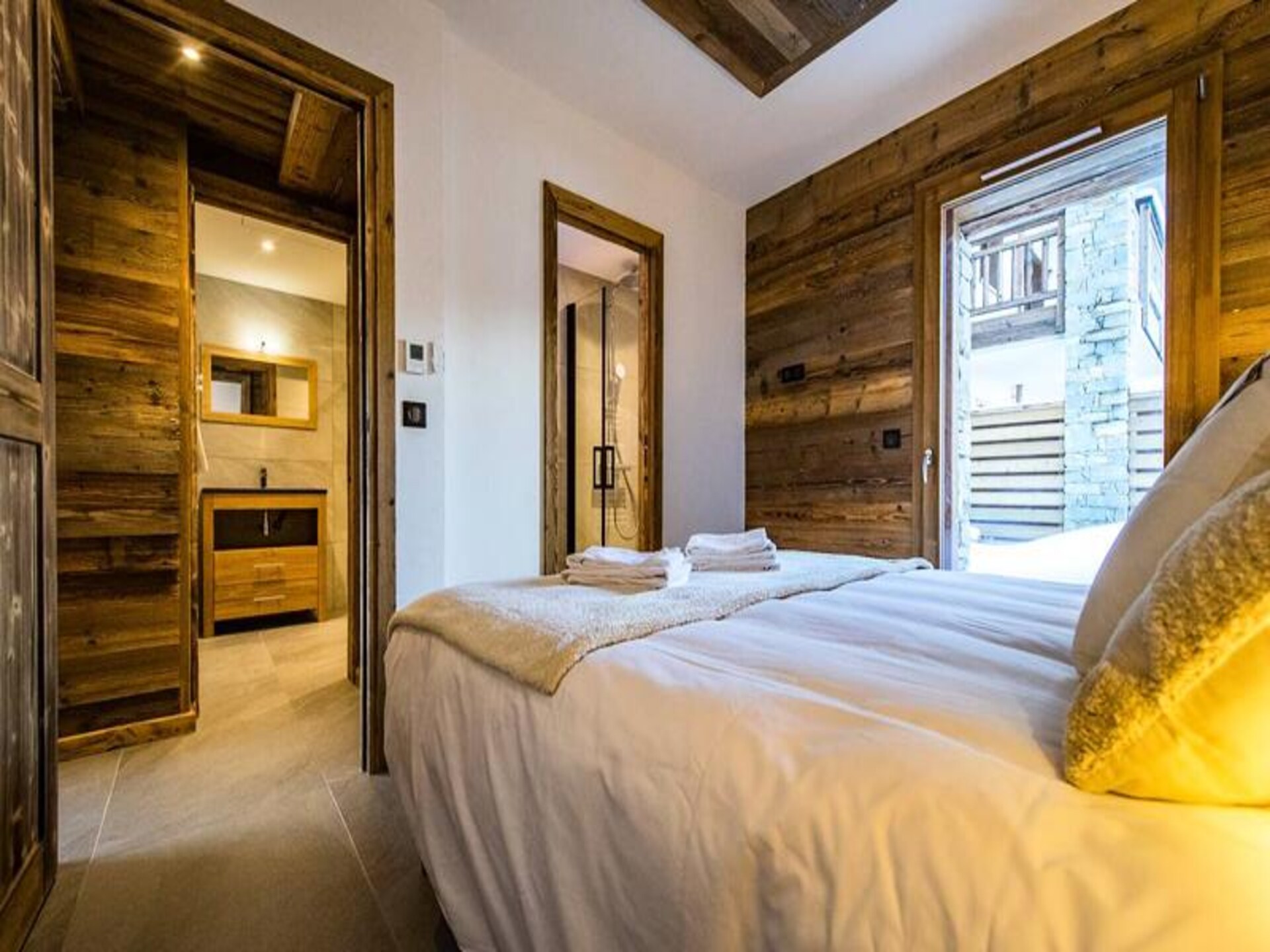 Ski-in/ski-out appartement met jacuzzi en uitzicht in La Toussuire - foto 11