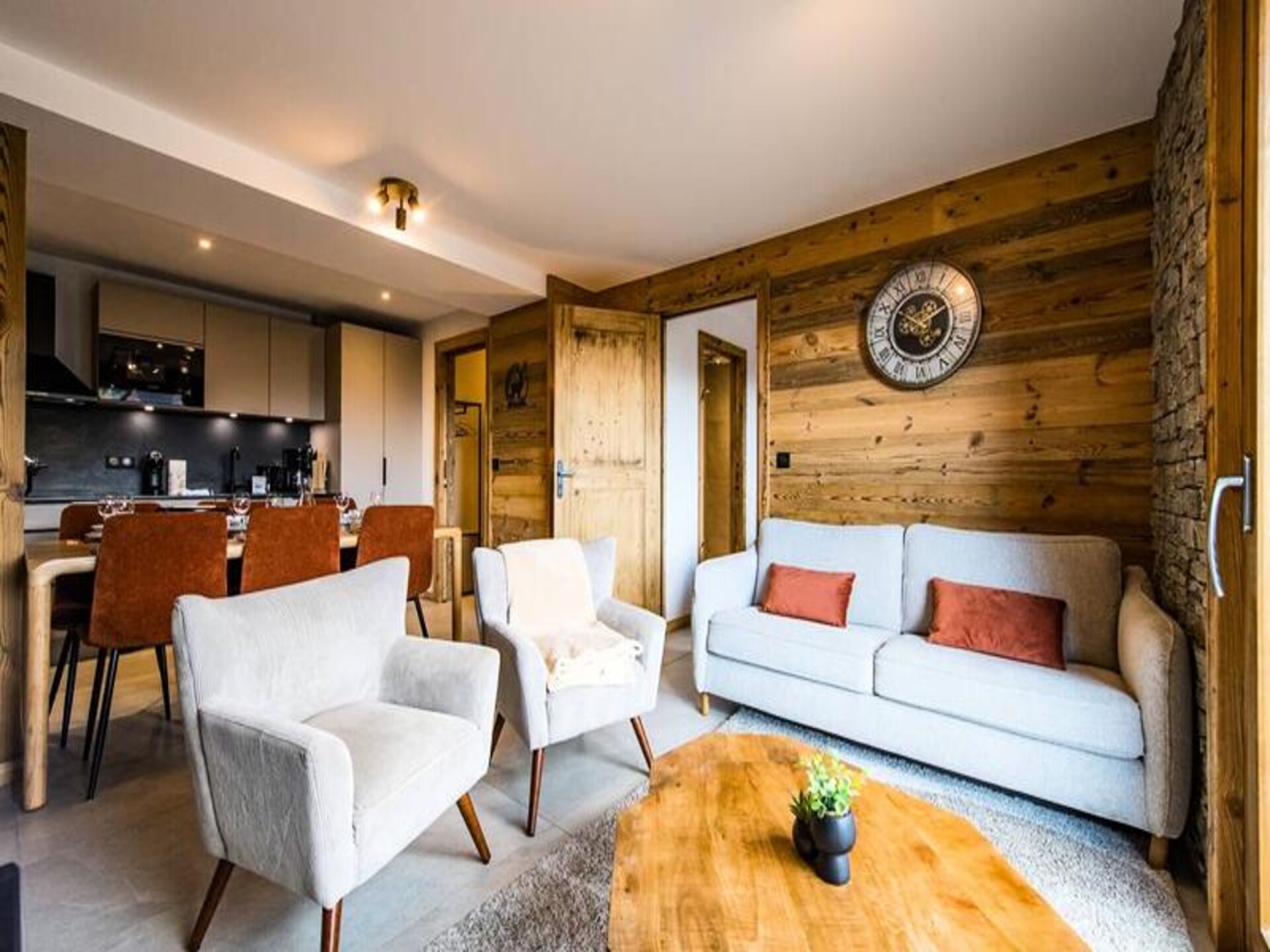 Ski-in/ski-out appartement voor 6 personen direct aan de piste in La Toussuire - foto 4