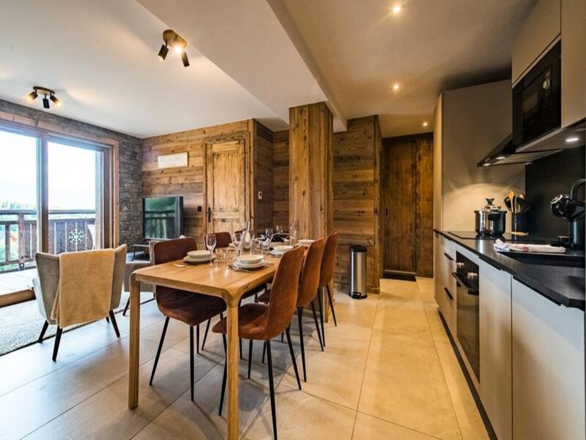 Ski-in/ski-out appartement voor 6 personen direct aan de piste in La Toussuire - foto 9