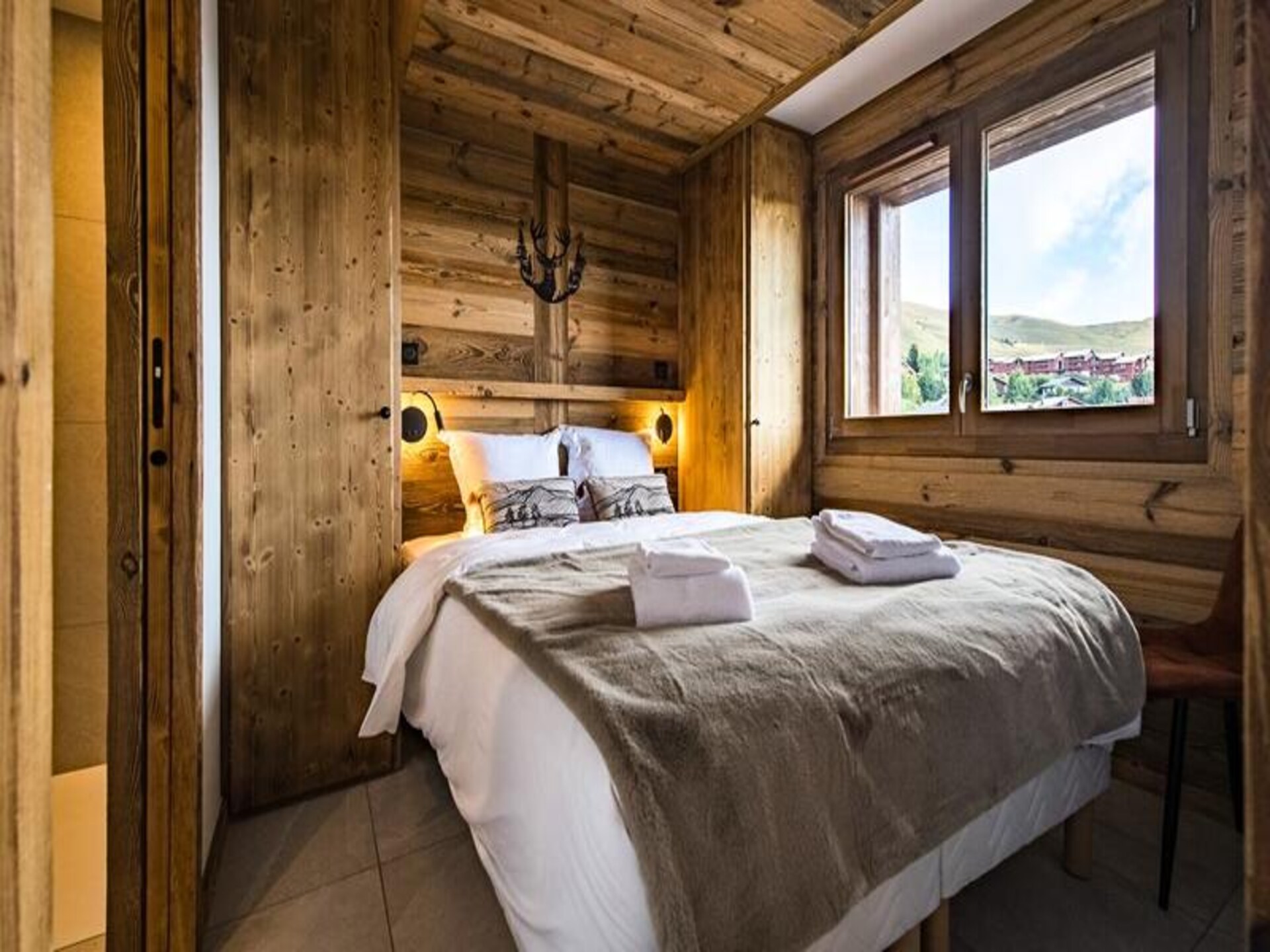 Ski-in/ski-out appartement voor 6 personen direct aan de piste in La Toussuire - foto 10