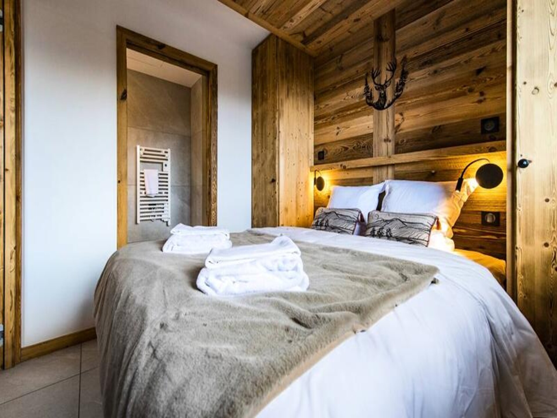 Ski-in/ski-out appartement voor 6 personen direct aan de piste in La Toussuire - foto 12