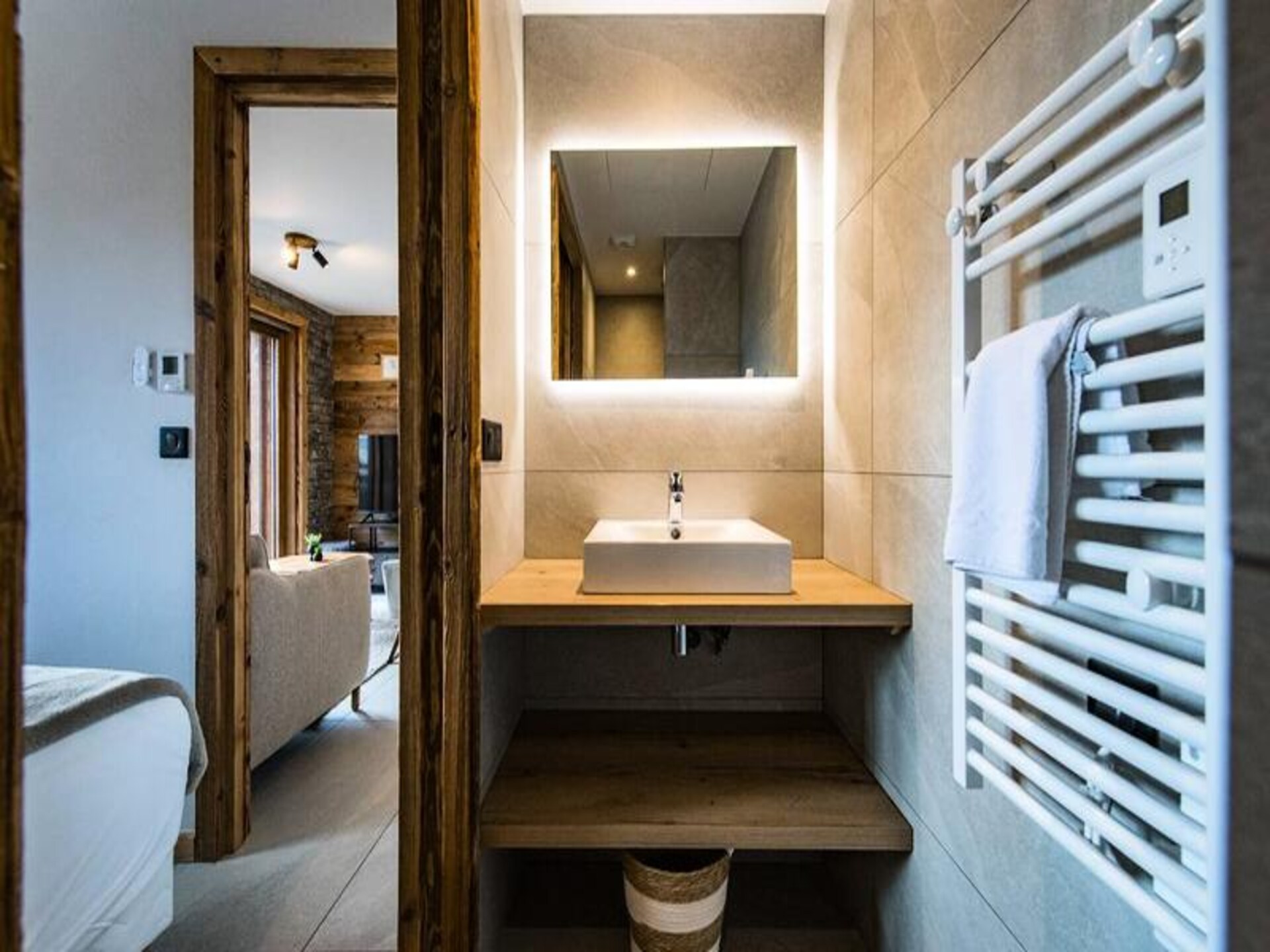 Ski-in/ski-out appartement voor 6 personen direct aan de piste in La Toussuire - foto 13