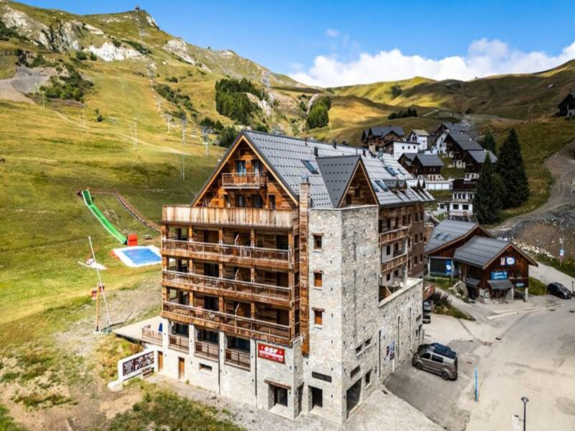 Ski-in/ski-out appartement voor 6 personen direct aan de piste in La Toussuire - foto 22
