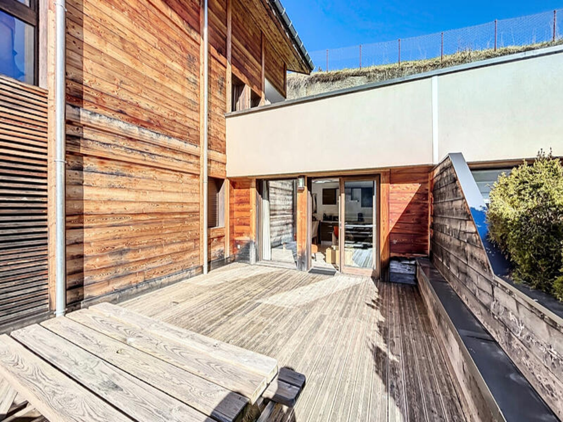 Appartement Perrières: Uitzicht op de Piste in Les Gets - foto 7