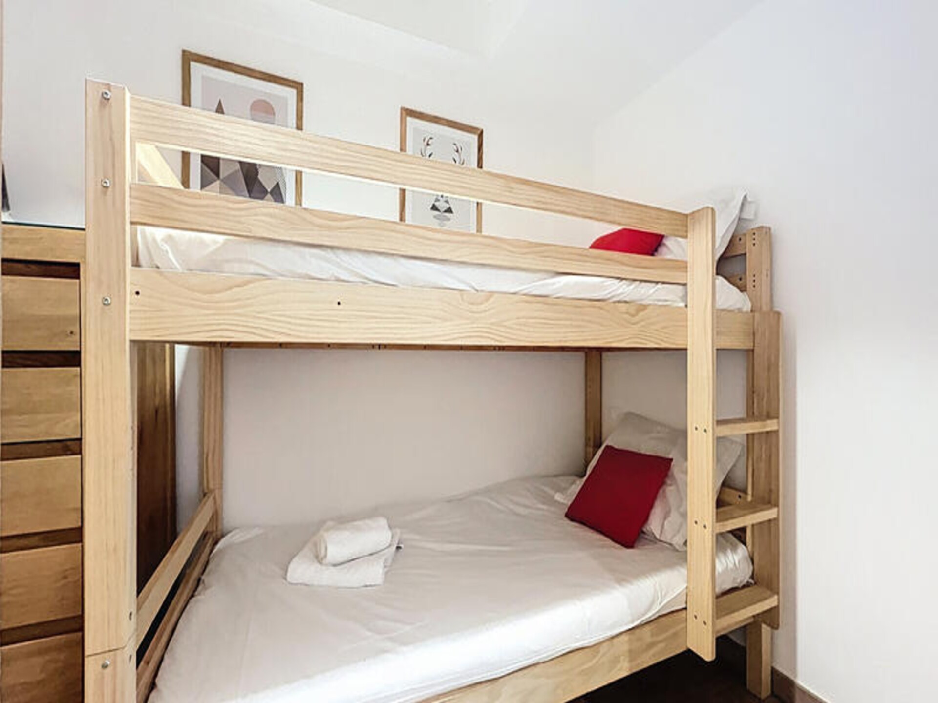Appartement Perrières: Uitzicht op de Piste in Les Gets - foto 14