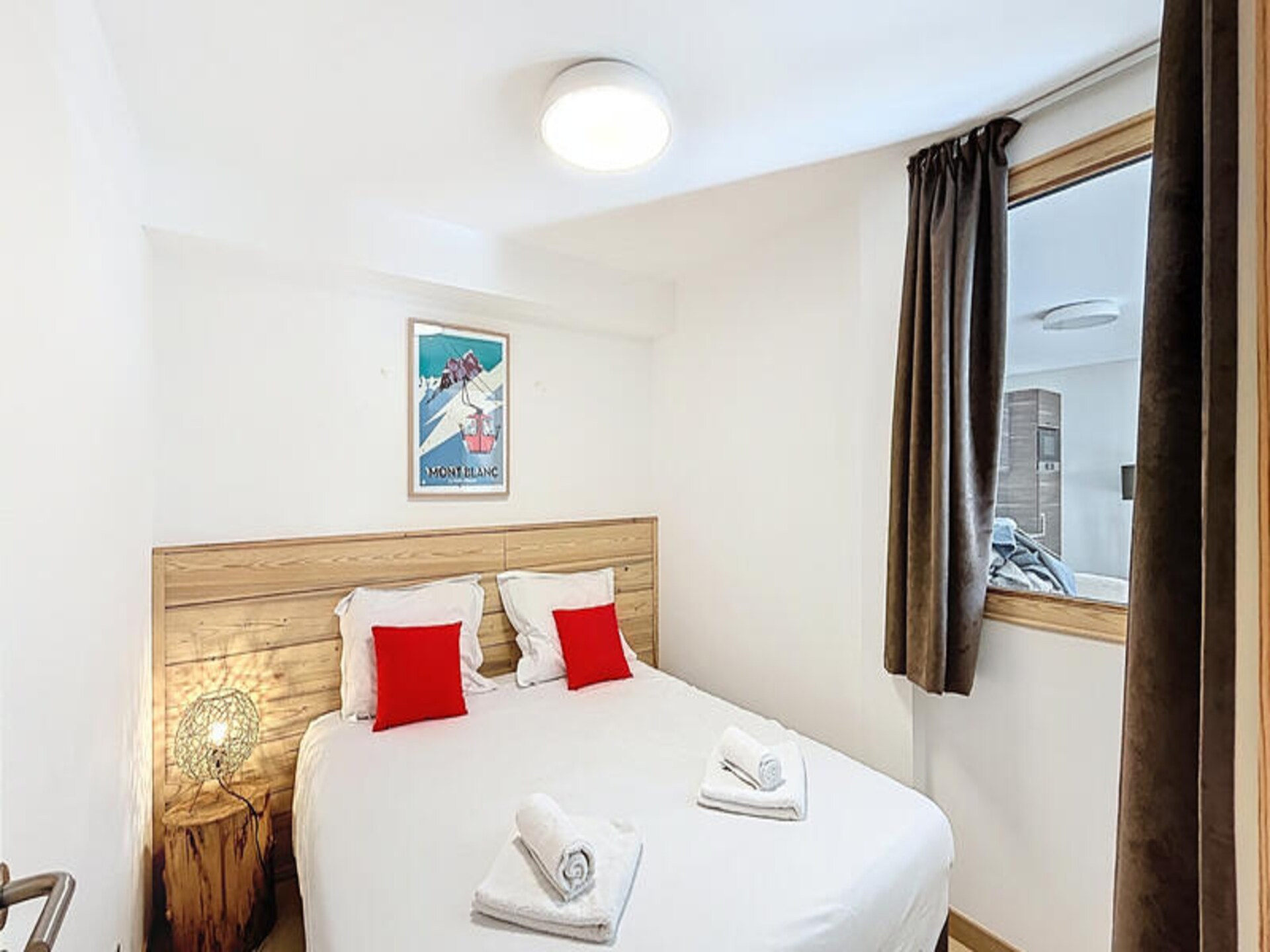 Appartement Perrières: Uitzicht op de Piste in Les Gets - foto 20