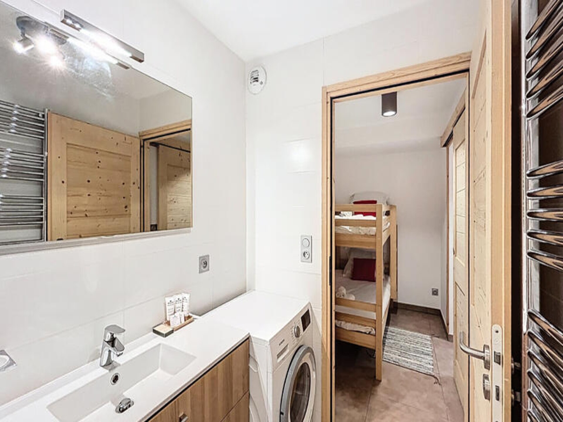 Appartement Perrières: Uitzicht op de Piste in Les Gets - foto 26