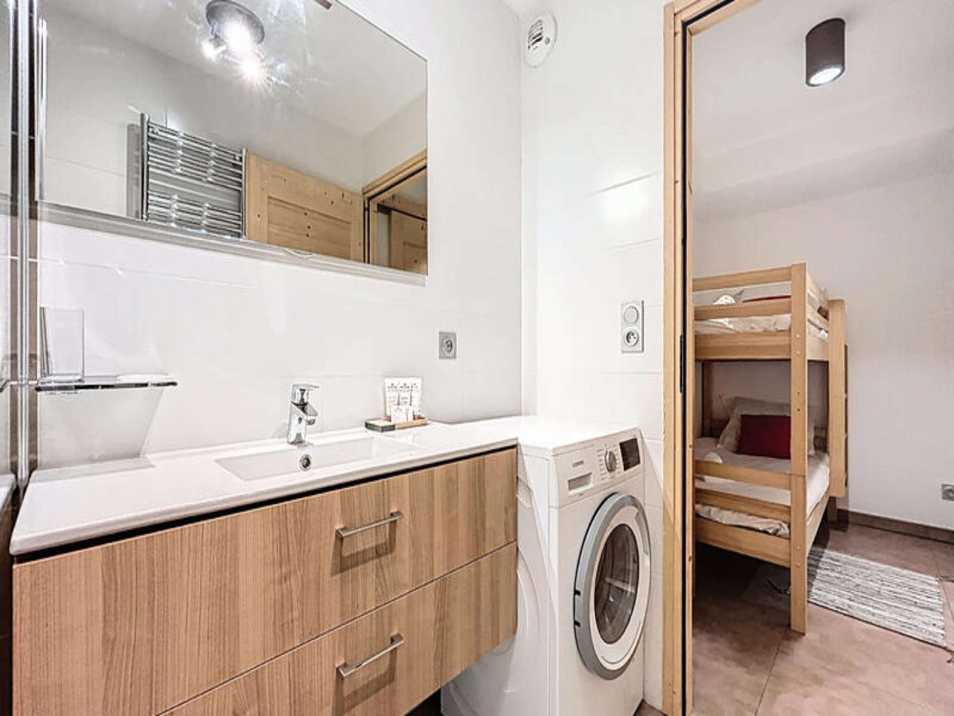 Appartement Perrières: Uitzicht op de Piste in Les Gets - foto 30