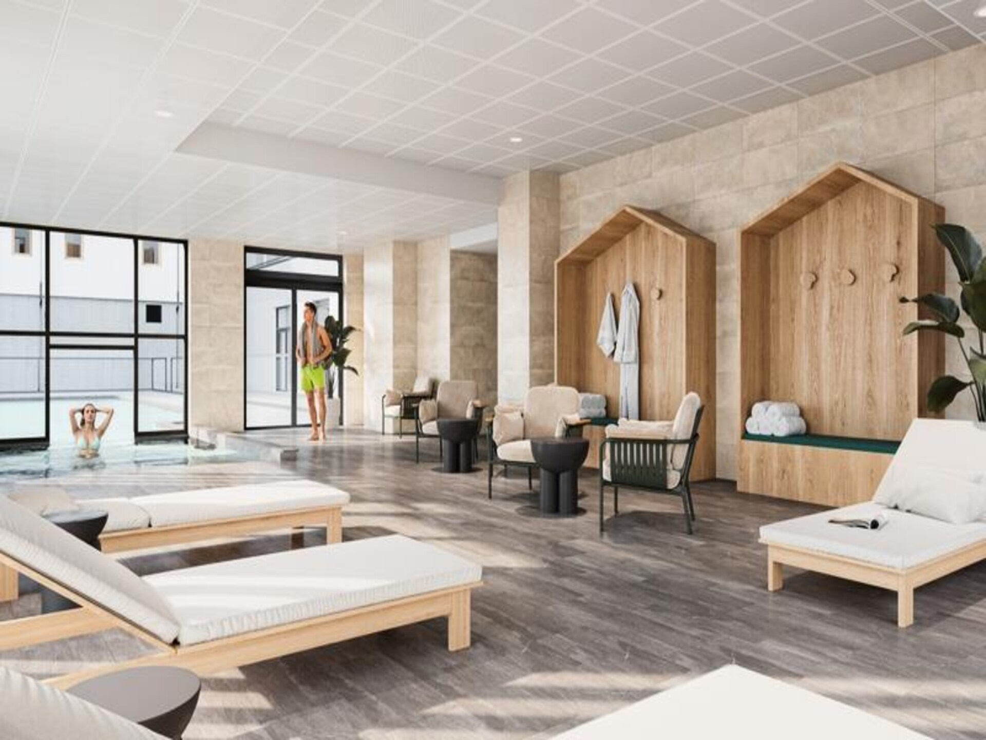 Appartement 6p in Serre Chevalier met zwembad, vlakbij de piste - foto 5