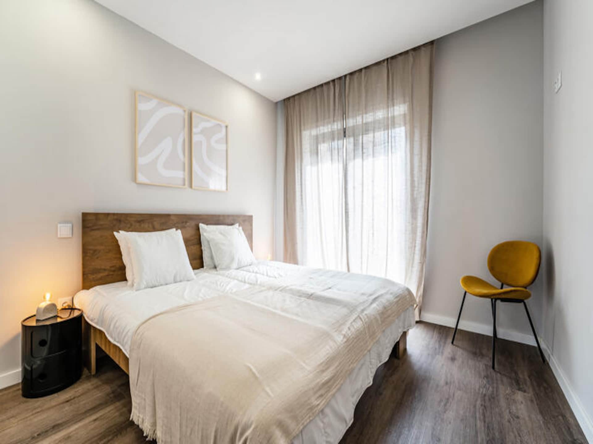 Modern appartement in Porto, 200m van metro Casa da Música - foto 14