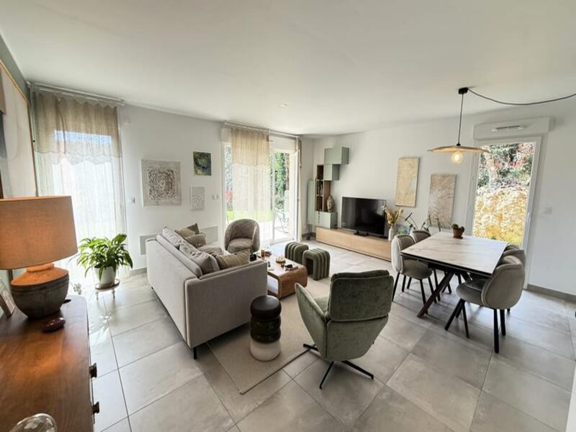 Knus appartement met tuin en zwembad op 10 minuten van Valbonne - foto 1