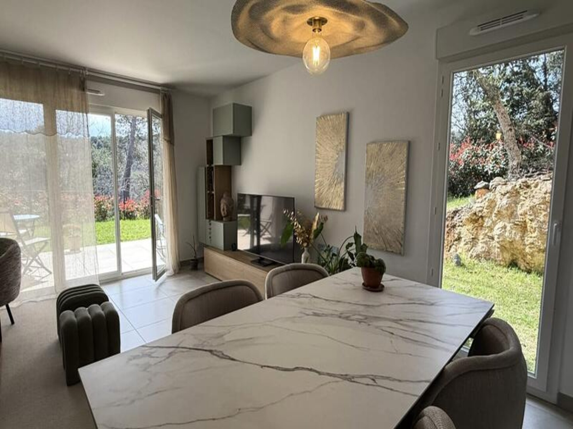 Knus appartement met tuin en zwembad op 10 minuten van Valbonne - foto 10