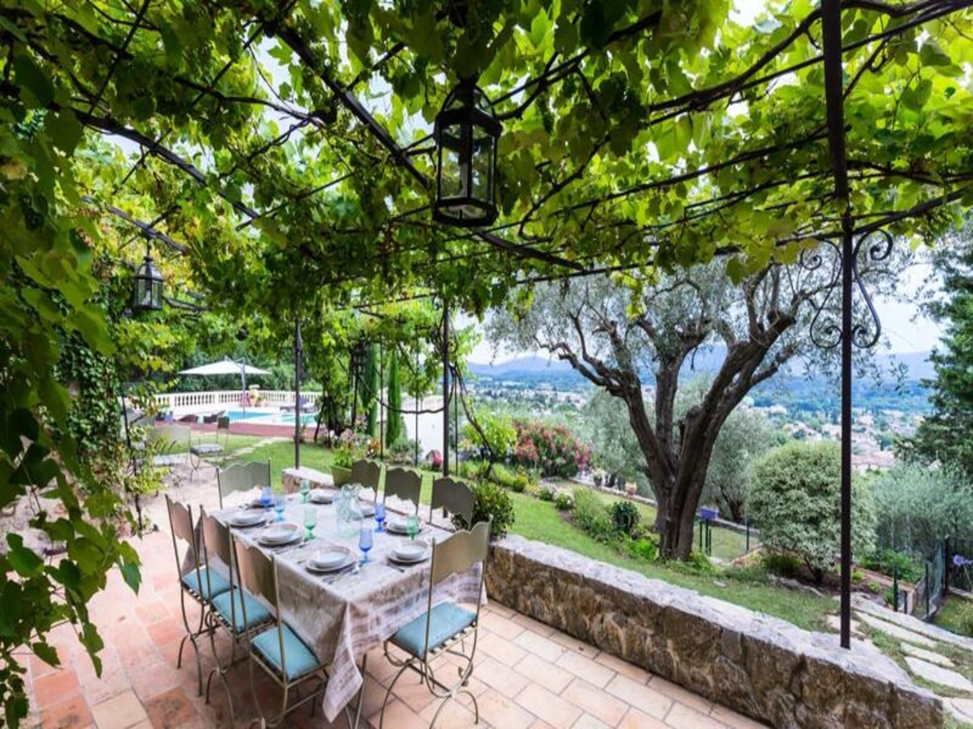 Provençaalse villa voor 18 personen met verwarmd zwembad bij Cannes - foto 2