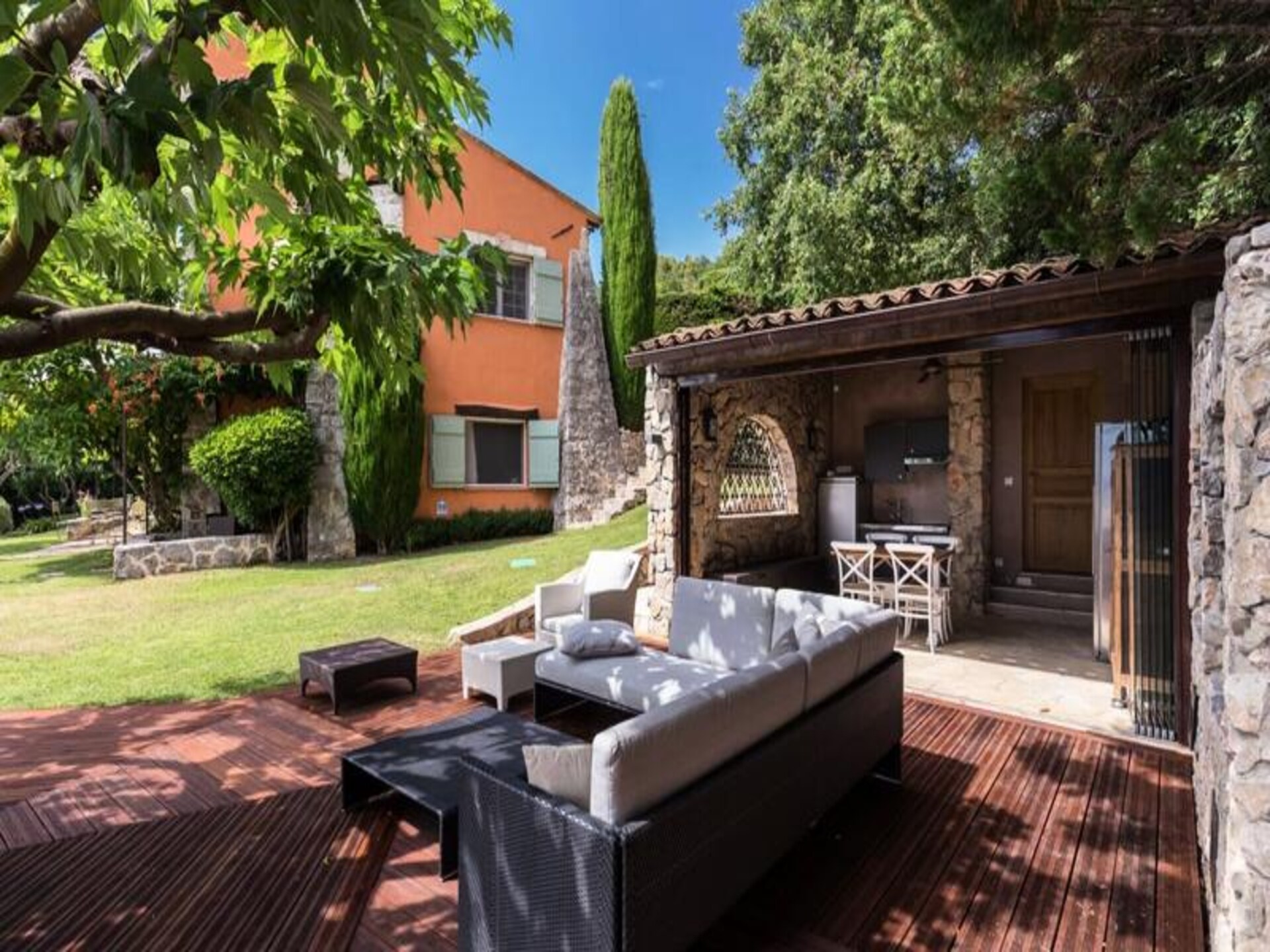 Provençaalse villa voor 18 personen met verwarmd zwembad bij Cannes - foto 22
