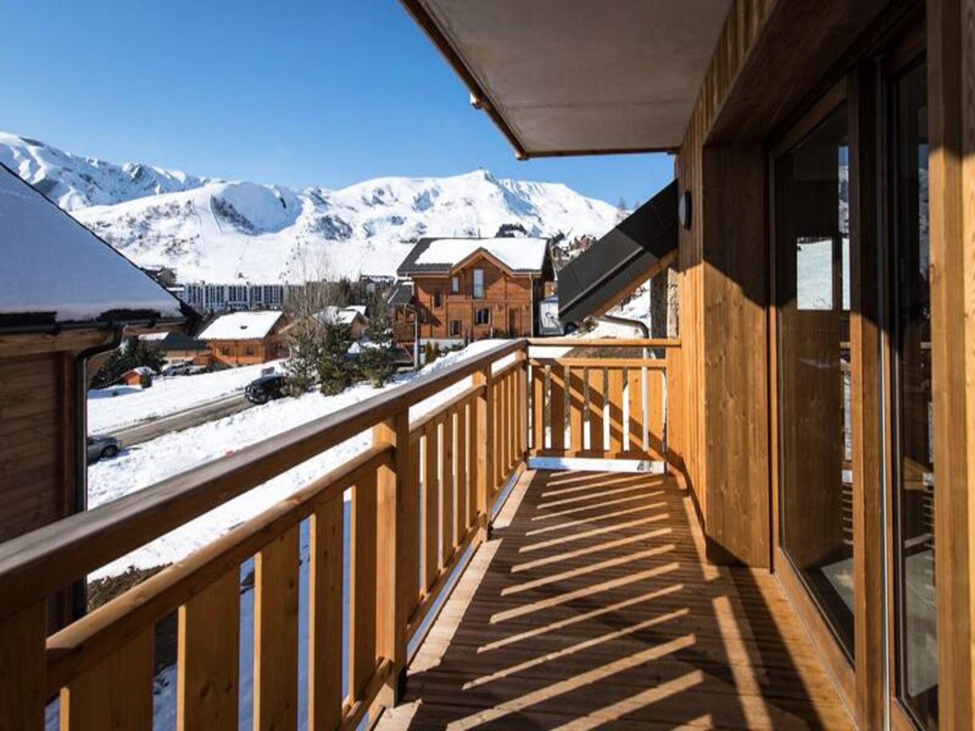 Duplex voor 10 personen met ski-in/ski-out en zuidbalkon in La Toussuire - foto 9