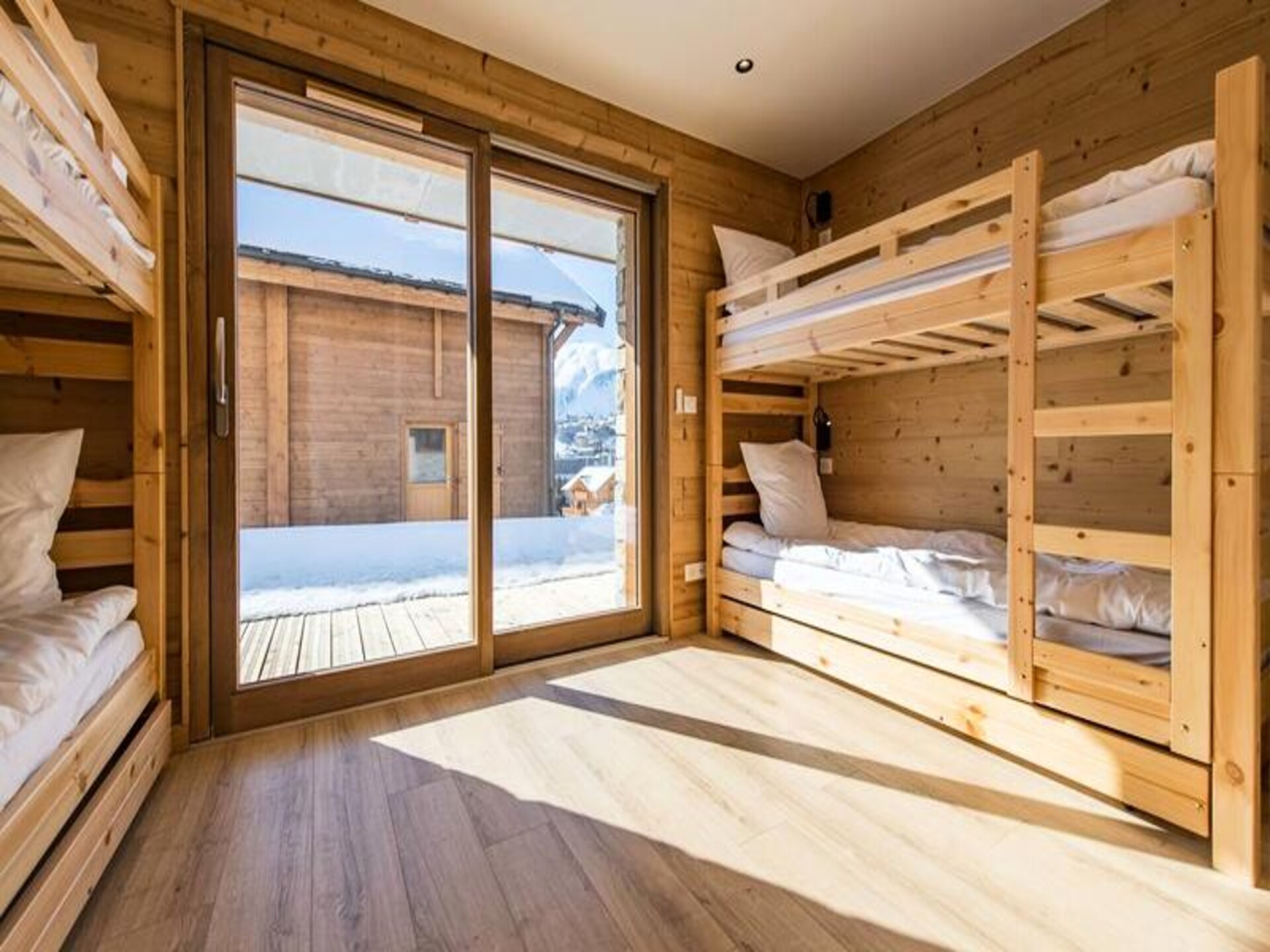 Duplex voor 10 personen met ski-in/ski-out en zuidbalkon in La Toussuire - foto 14