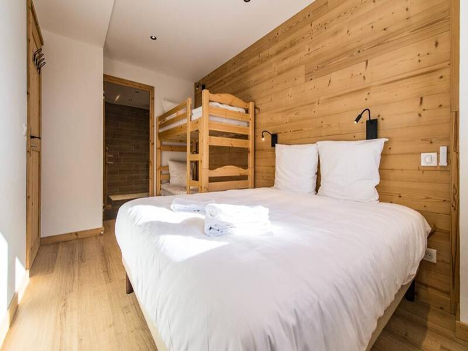 Duplex voor 10 personen met ski-in/ski-out en zuidbalkon in La Toussuire - foto 21