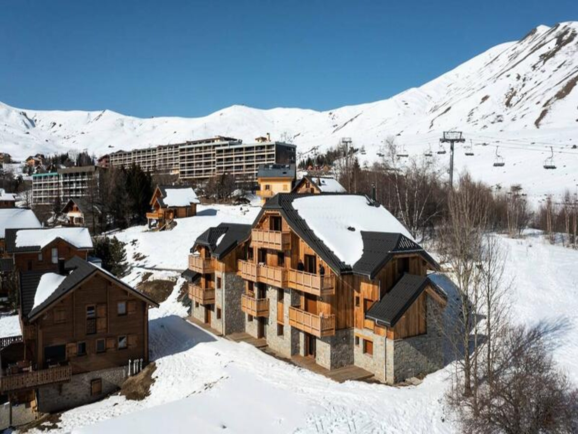 Duplex voor 10 personen met ski-in/ski-out en zuidbalkon in La Toussuire - foto 25