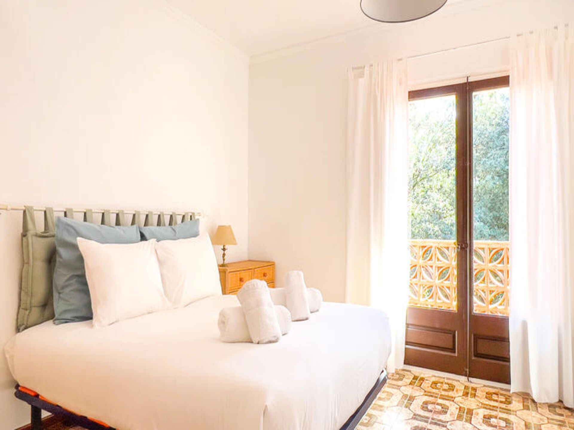 Landelijk appartement voor 6 met tuin en airco nabij Girona en Banyoles - foto 5