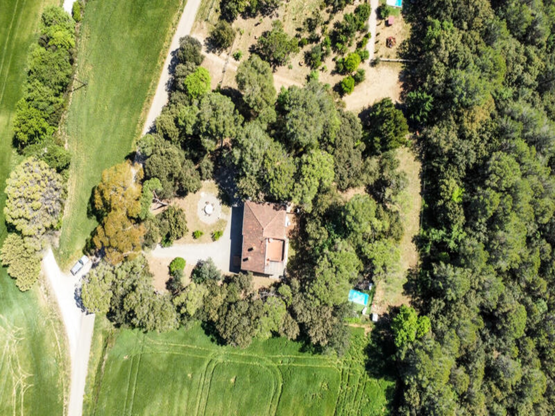 Landelijk appartement voor 6 met tuin en airco nabij Girona en Banyoles - foto 12