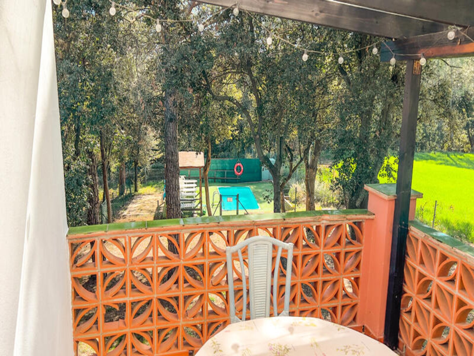 Landelijk appartement voor 6 met tuin en airco nabij Girona en Banyoles - foto 16