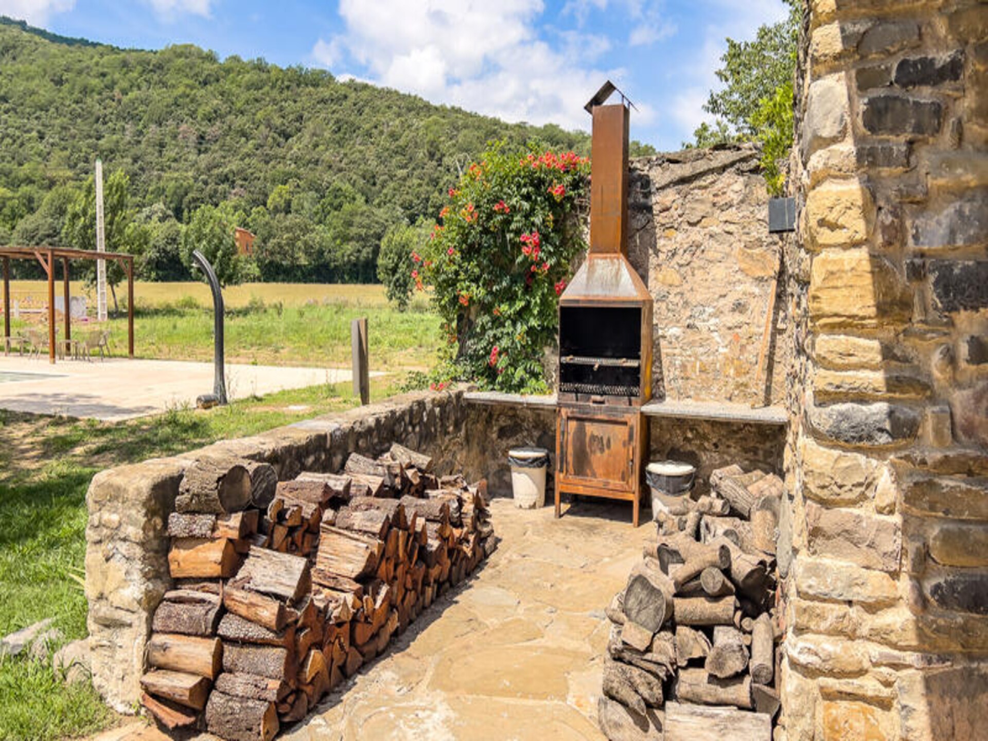 Can Riera de Montagut: Luxe 16e-eeuwse masia voor 16 personen in La Garrotxa - foto 11
