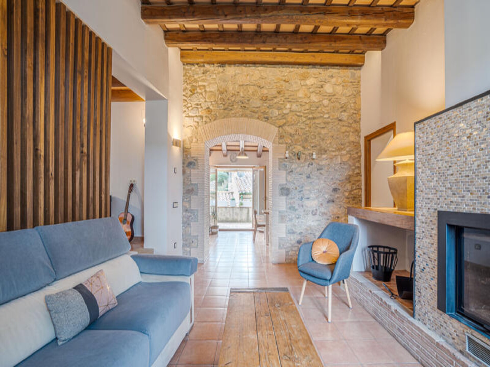 Ruim vakantiehuis voor 8 personen met privézwembad in Les Escaules, Girona - foto 4