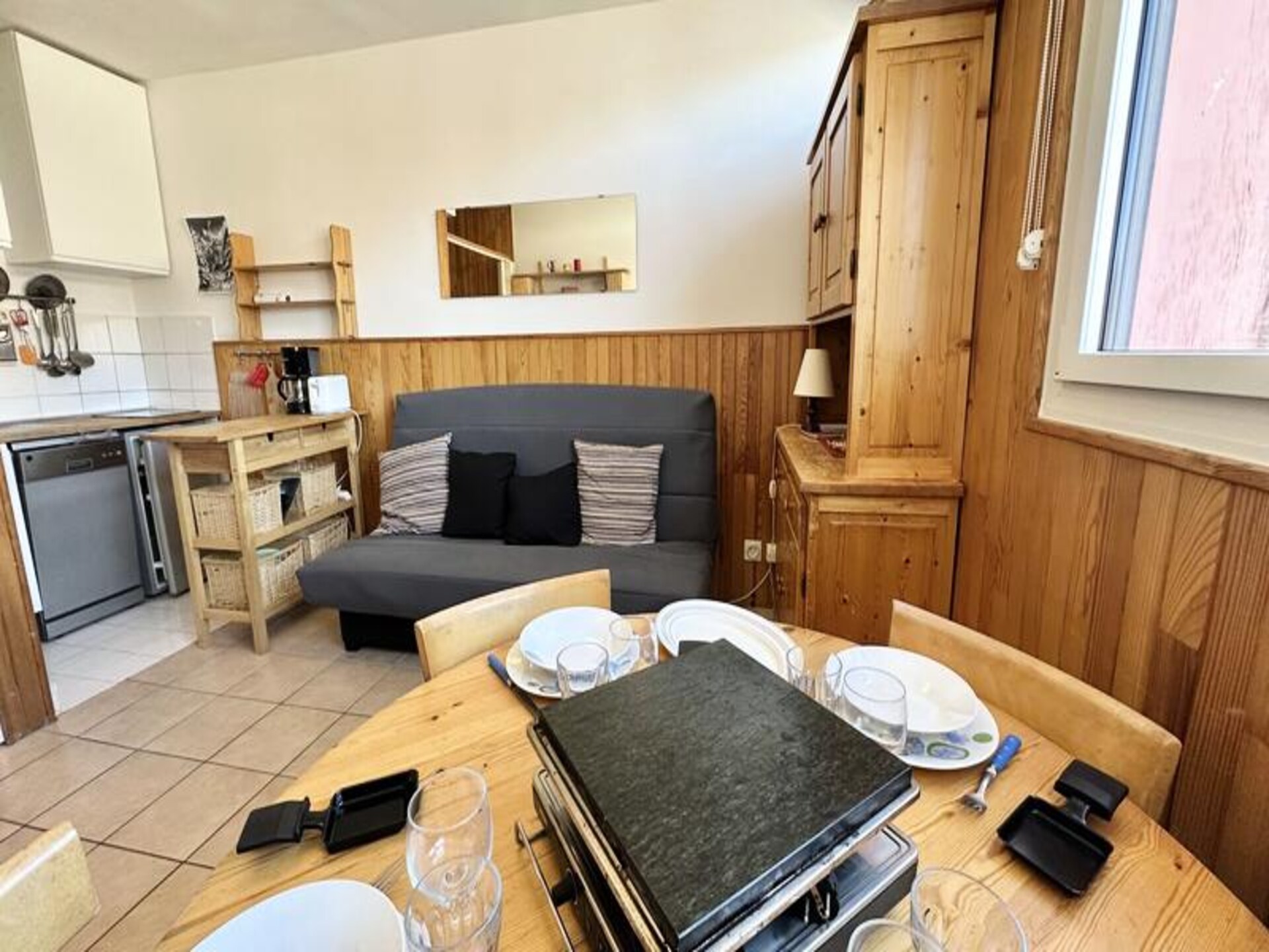 Knusse studio in Vars Les Claux, direct aan de piste - foto 14