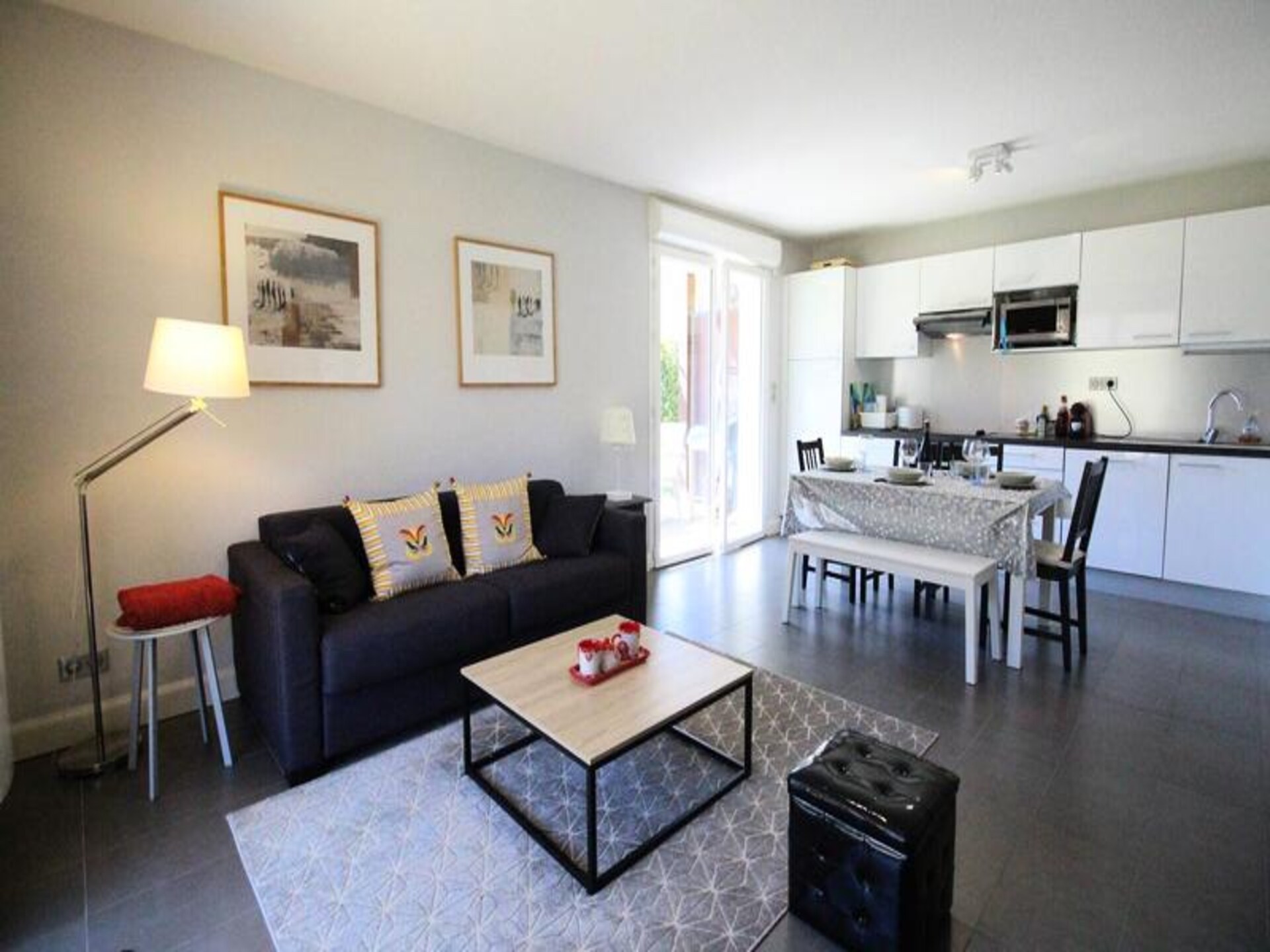 Licht appartement met tuin en uitzicht op de Pyreneeën in Luchon - foto 2