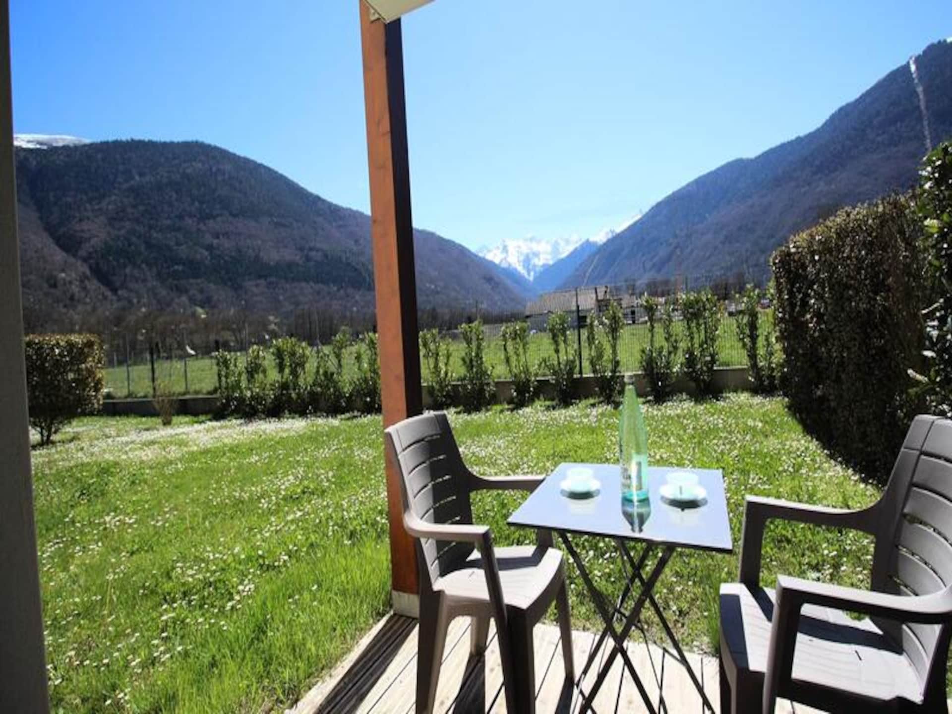 Licht appartement met tuin en uitzicht op de Pyreneeën in Luchon - foto 5