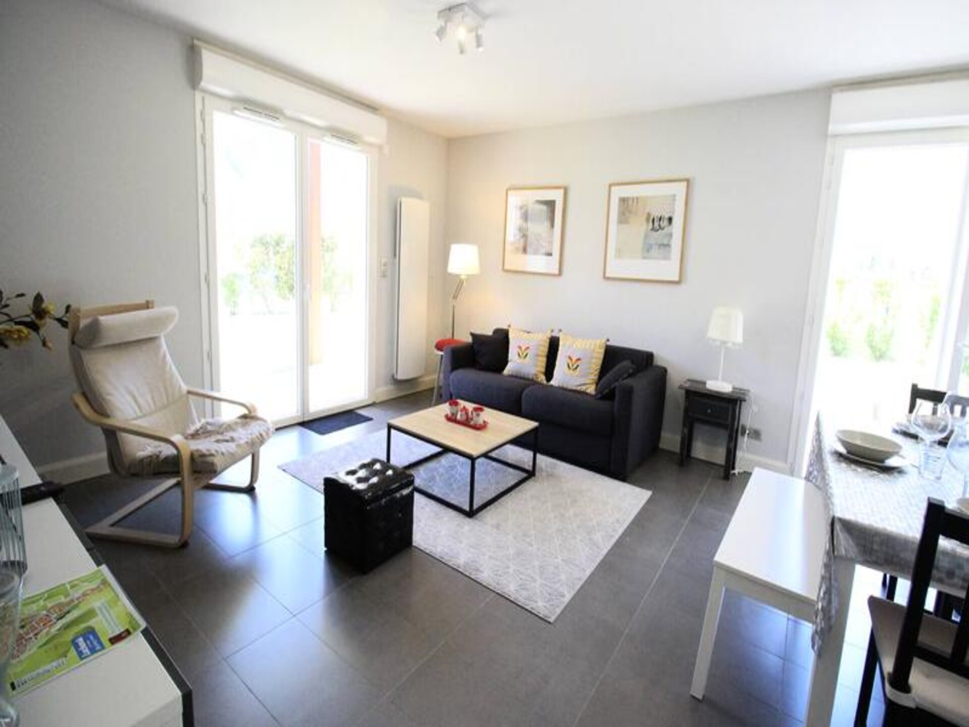 Licht appartement met tuin en uitzicht op de Pyreneeën in Luchon - foto 7
