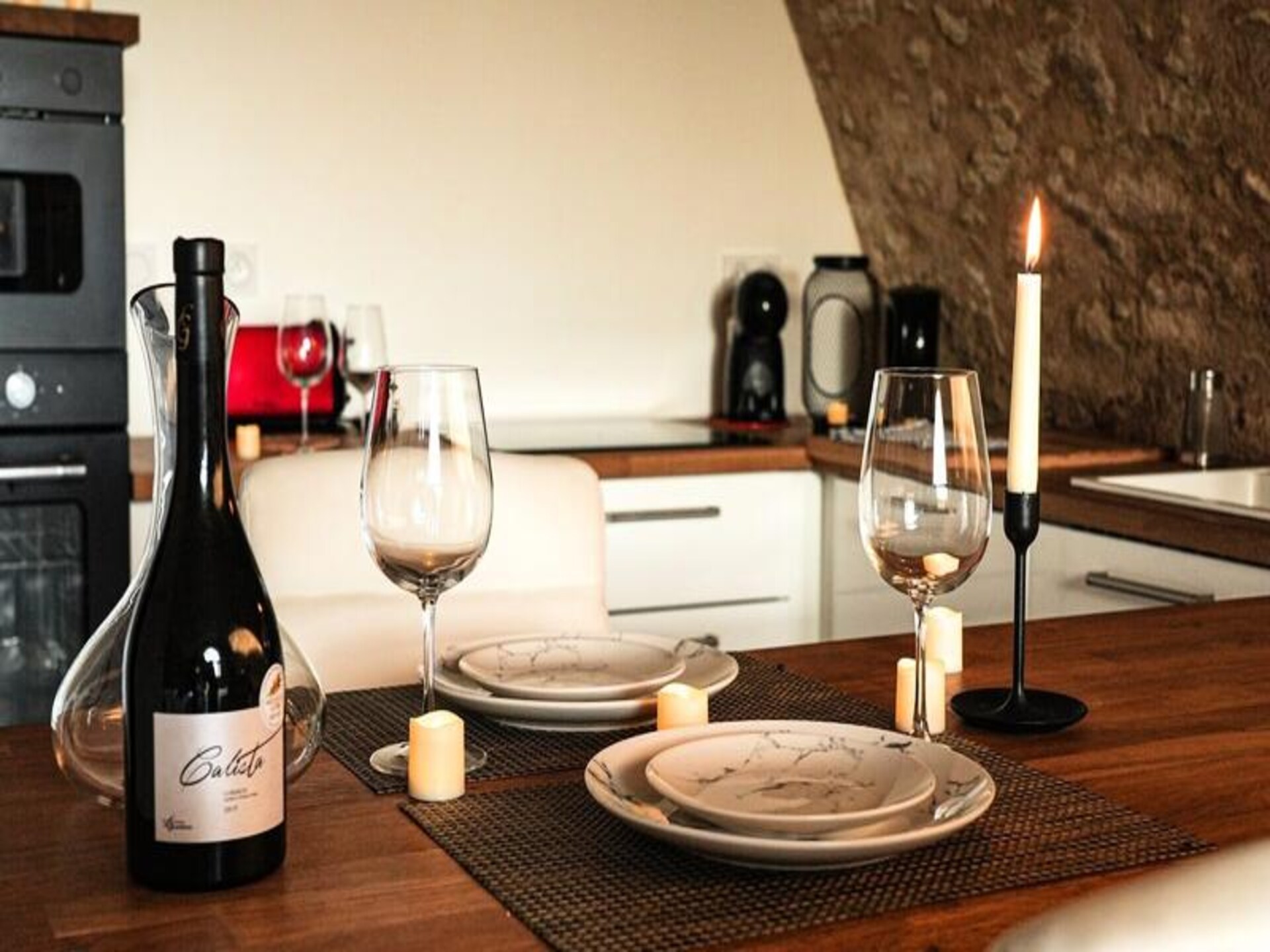 Romantische loft met whirlpool en panoramisch uitzicht in Reillanne - foto 29