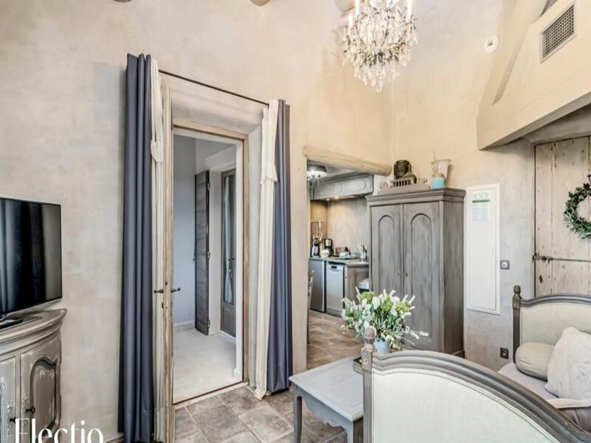 Romantisch appartement met panoramisch uitzicht in Oppède, Provence - foto 15