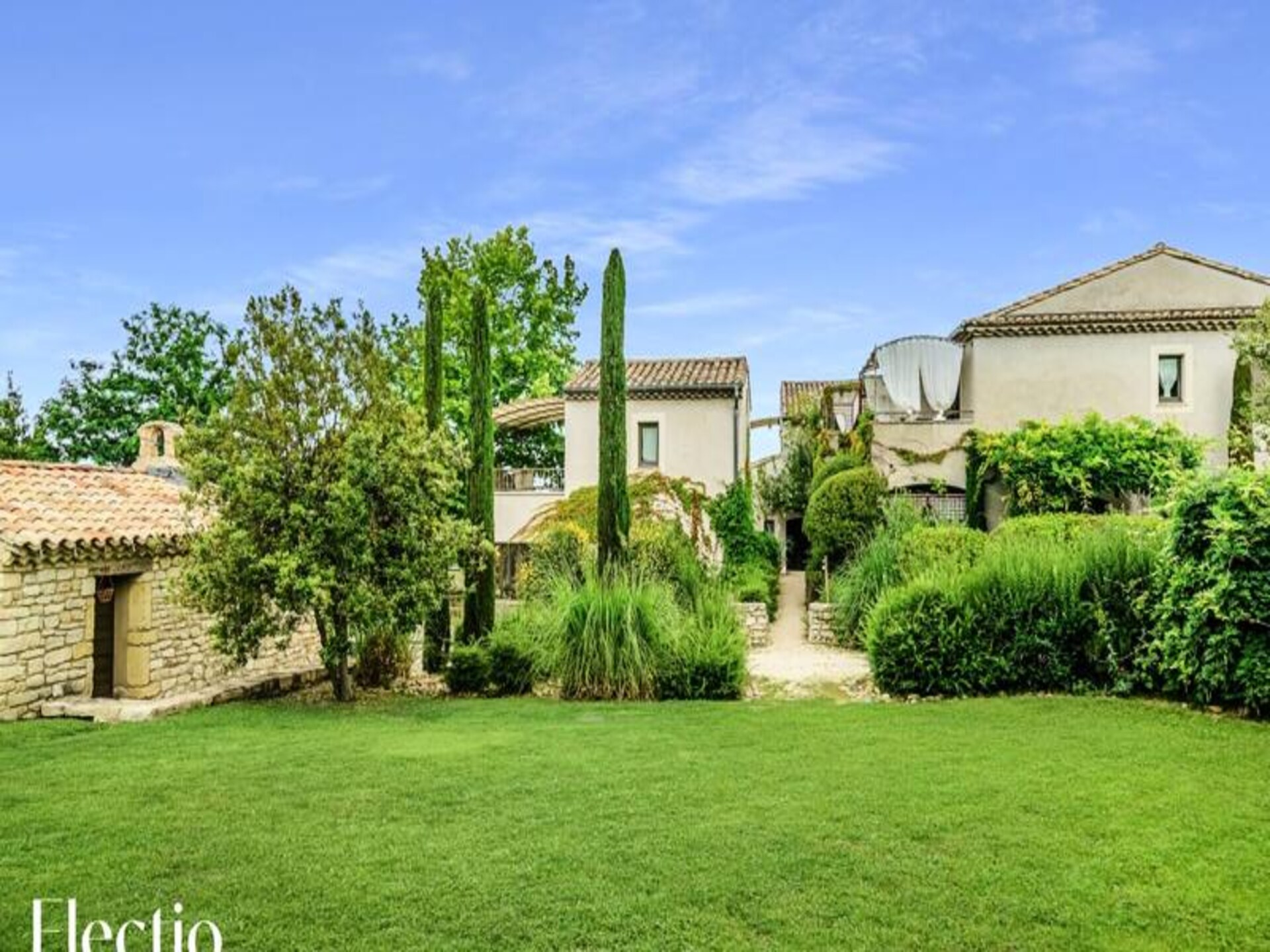 Romantisch appartement met panoramisch uitzicht in Oppède, Provence - foto 22