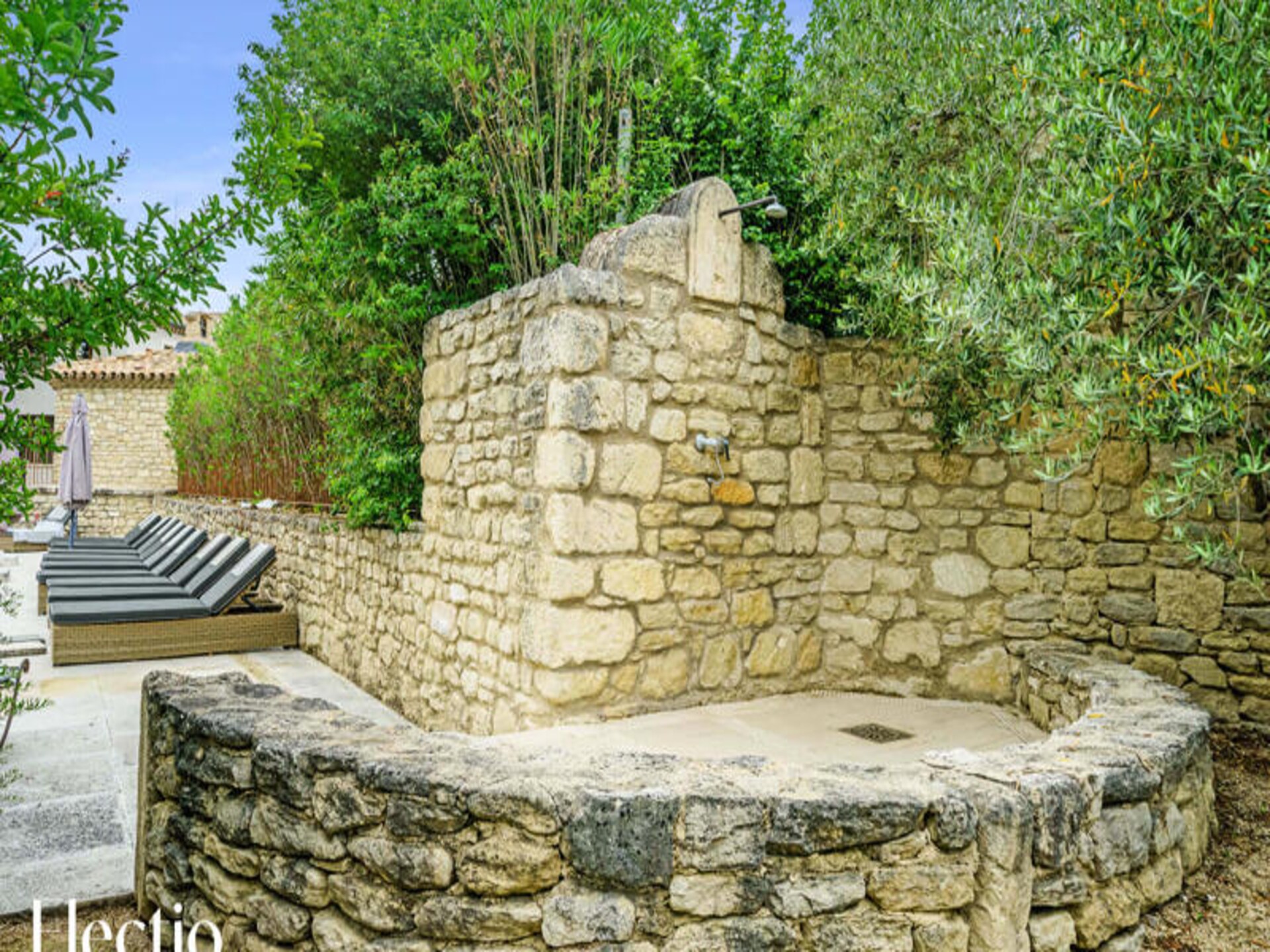 Romantisch appartement met panoramisch uitzicht in Oppède, Provence - foto 23