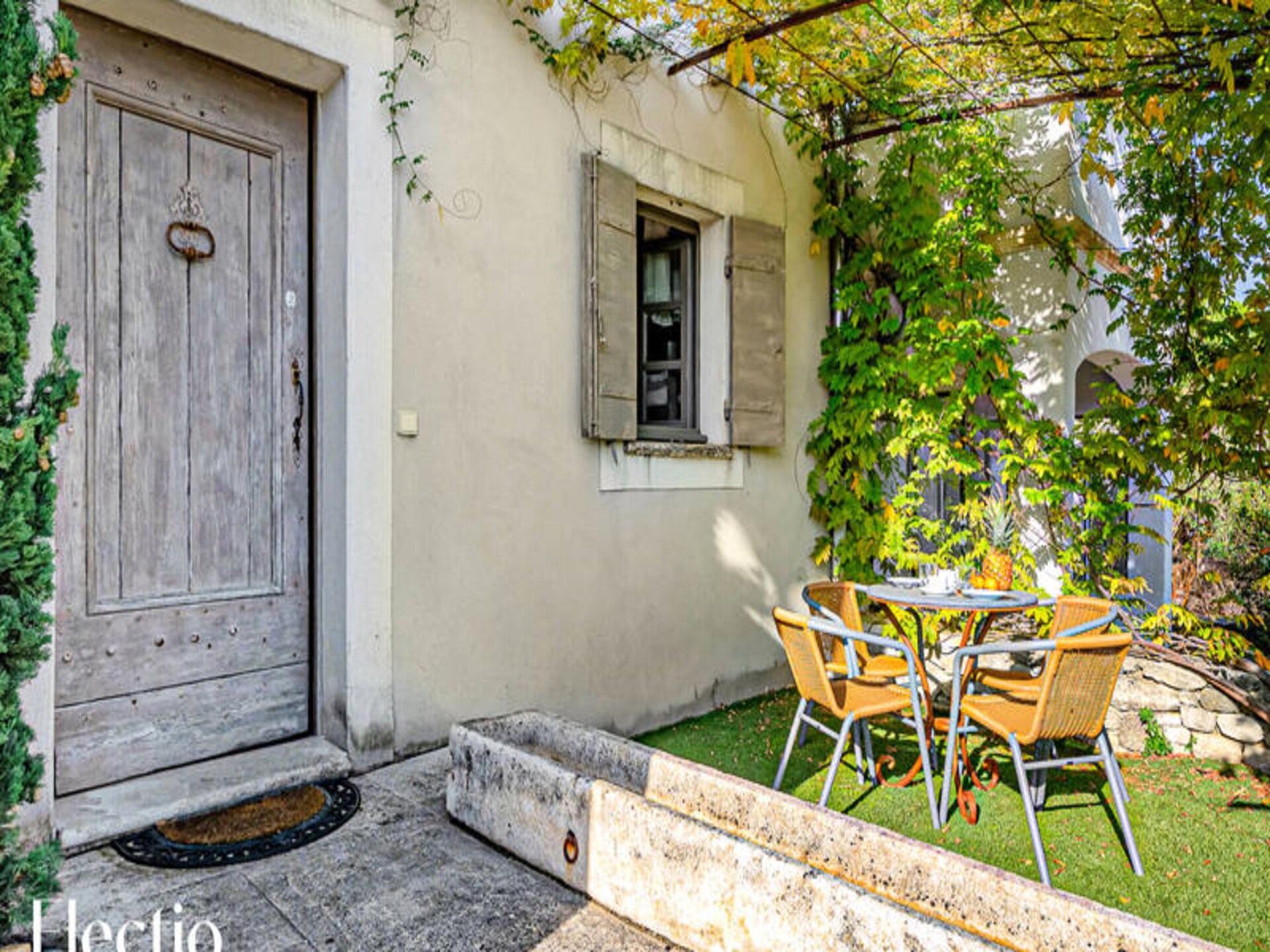 Loggia 2 Glycine: Provençaals appartement met zwembad in Oppède - foto 14
