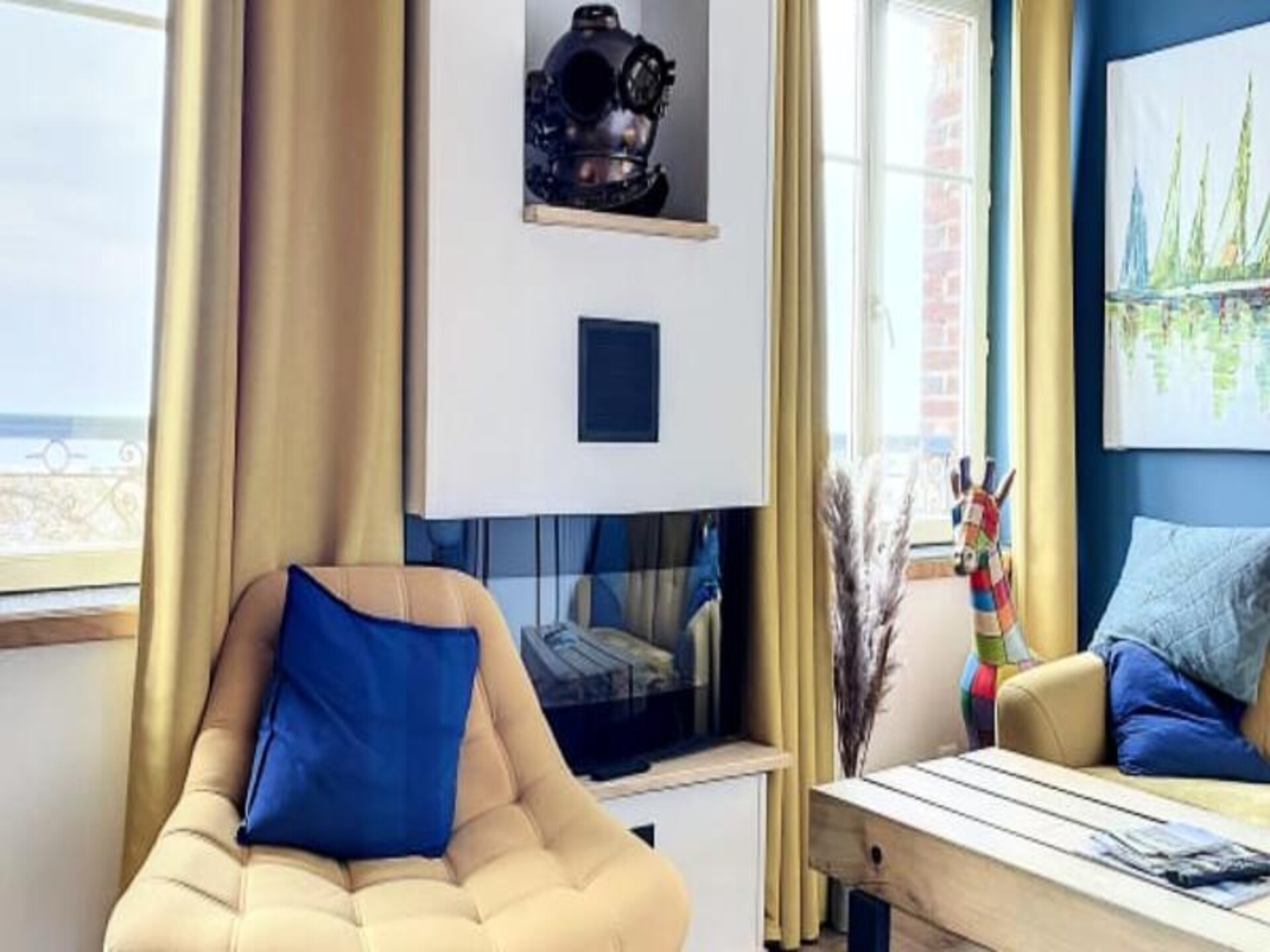 Appartement in Ault met zeezicht, 2 slaapkamers, 100m van de kust - foto 9
