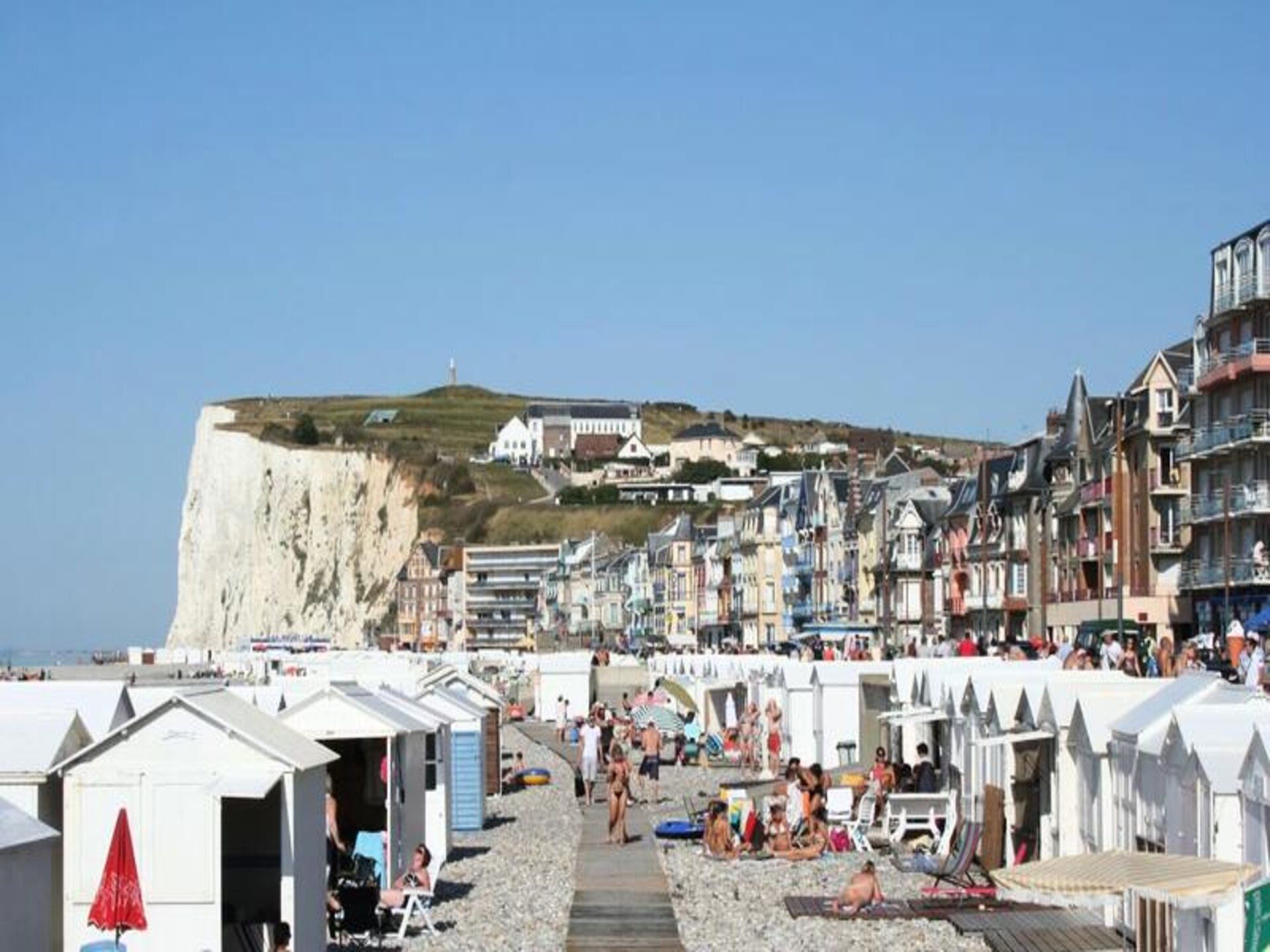 Licht appartement met panoramisch zeezicht en balkon in Mers-les-Bains - foto 18